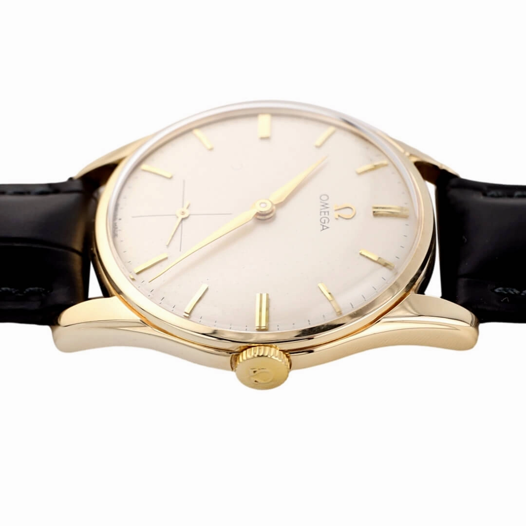 Omega 9k Gold Dress Watch, 1959