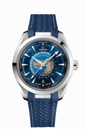 Omega Aqua Terra 150M CoAxial Master Chronometer GMT Worldtimer 43 MM