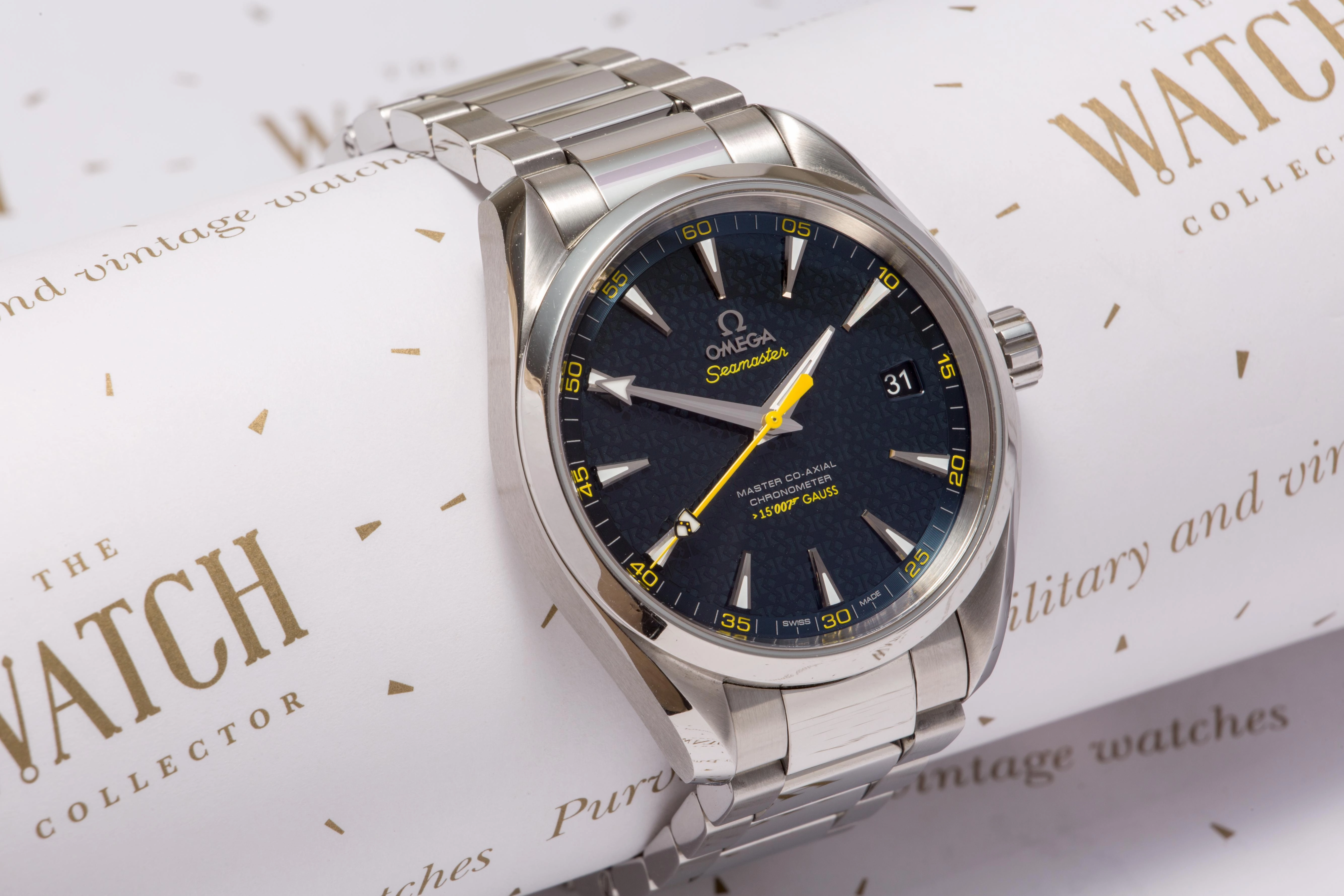 Omega Aqua Terra James bond 007 ltd edition SOLD