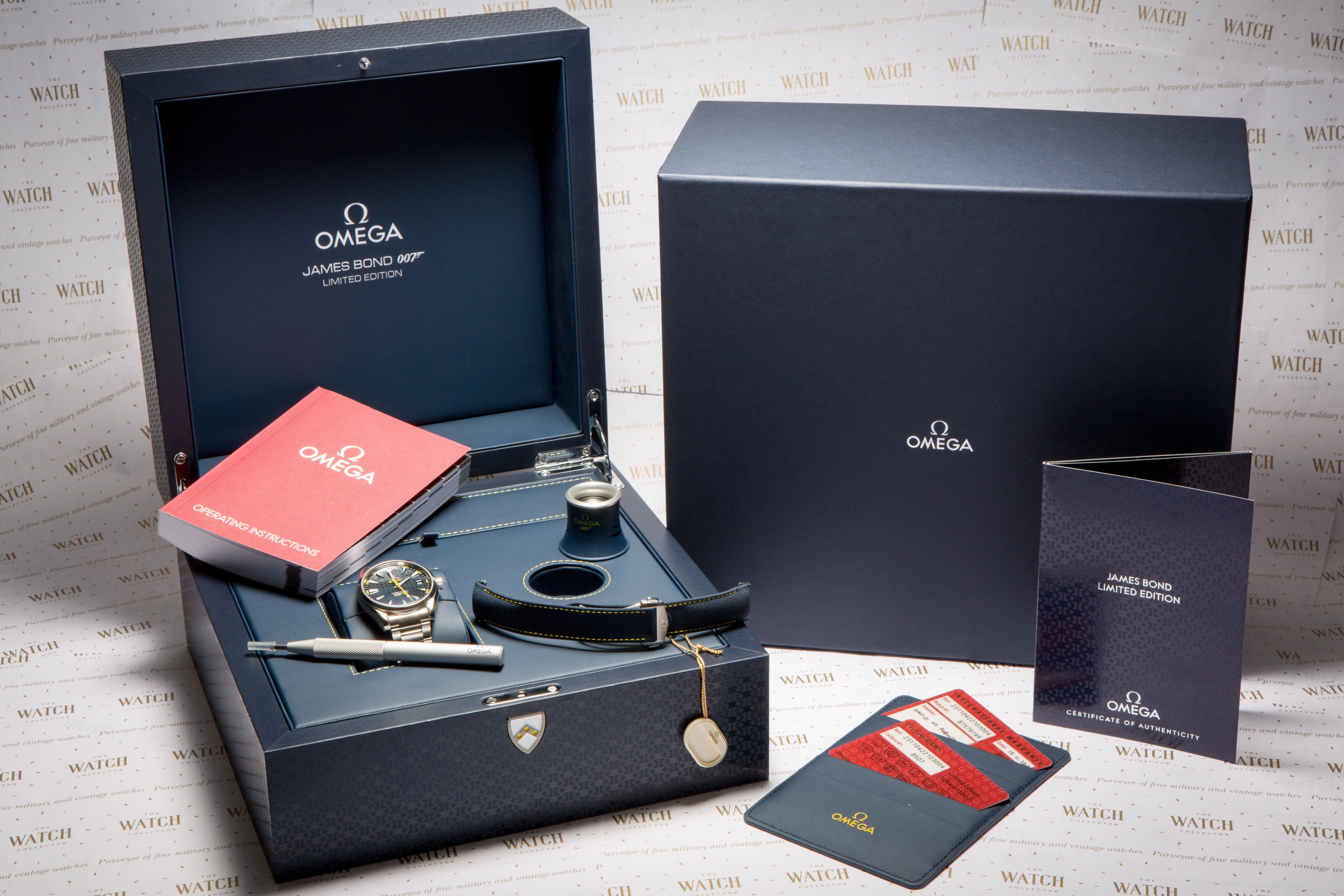Omega Aqua Terra James bond 007 ltd edition SOLD