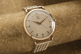 Omega Cal 351 solid gold Denison sold