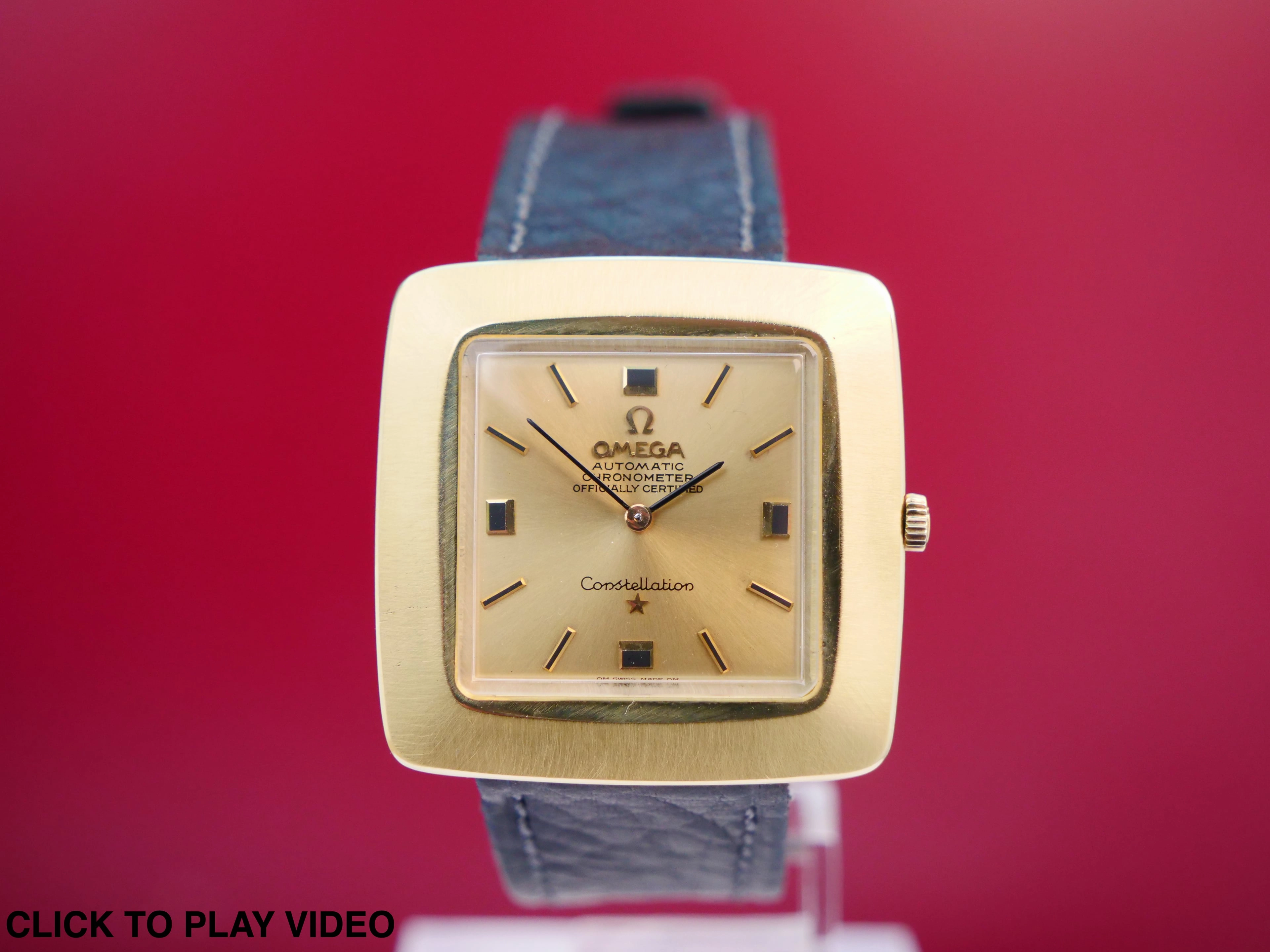 Omega Constellation 18ct gold