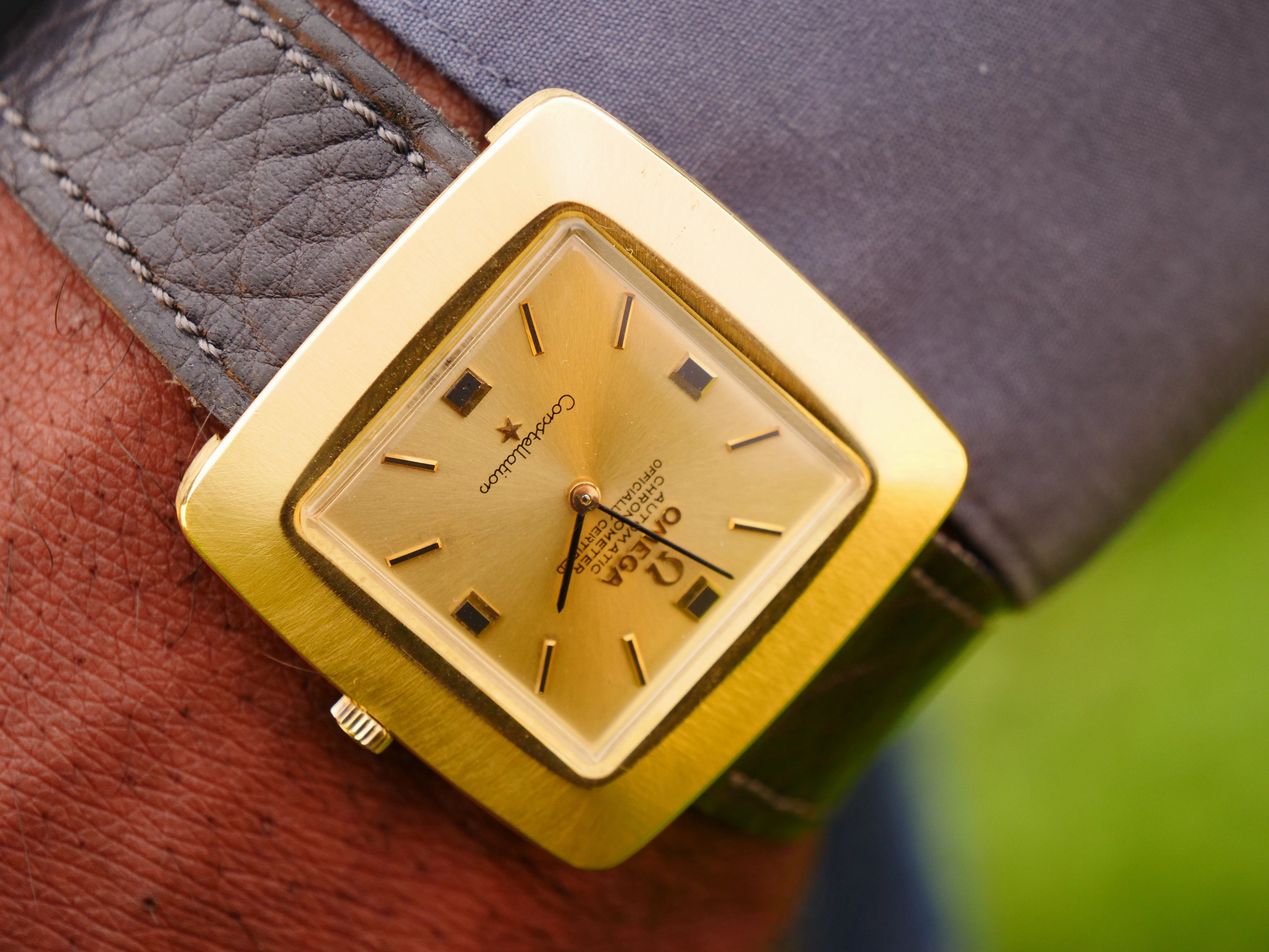Omega Constellation 18ct gold
