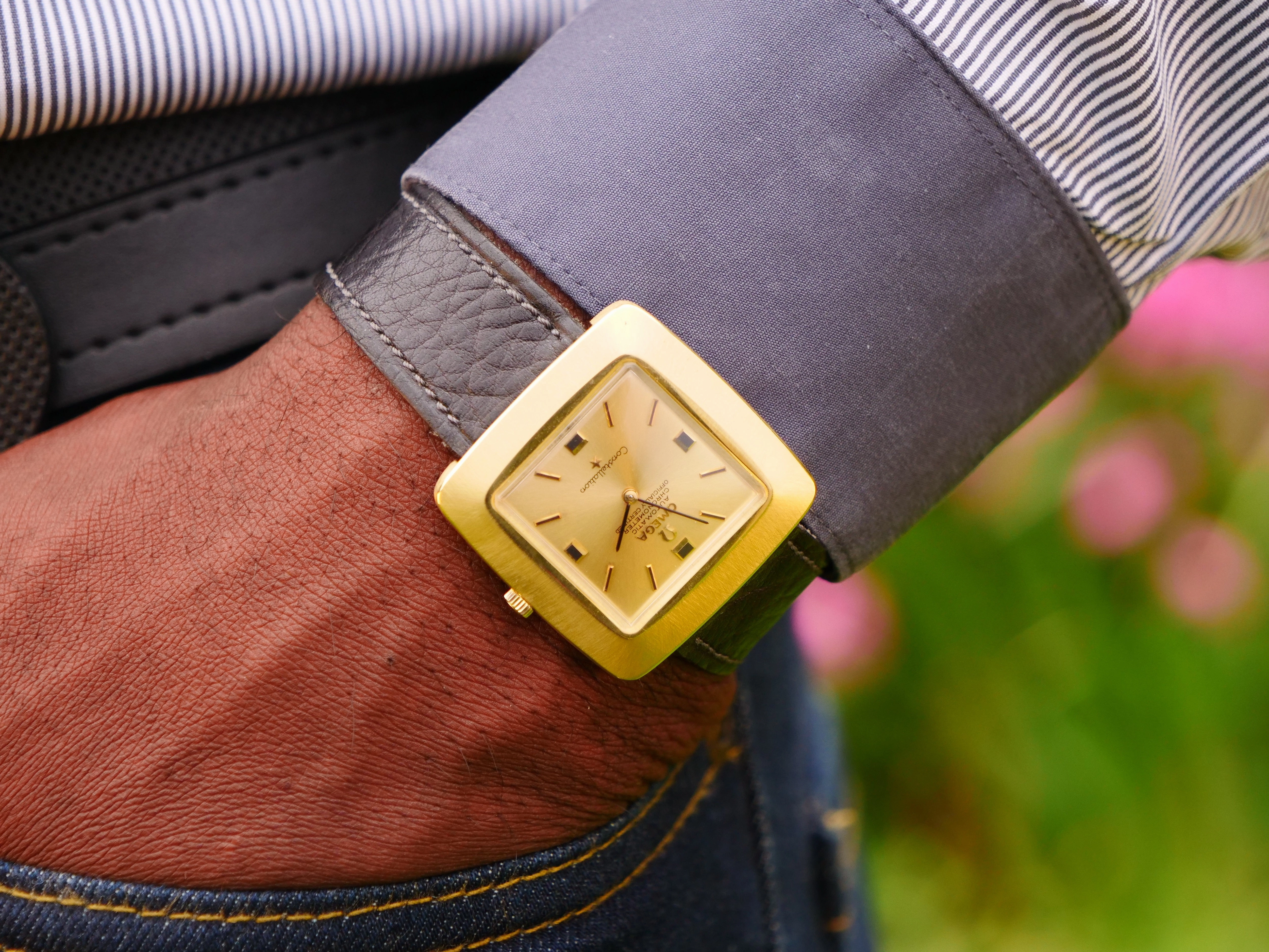 Omega Constellation 18ct gold