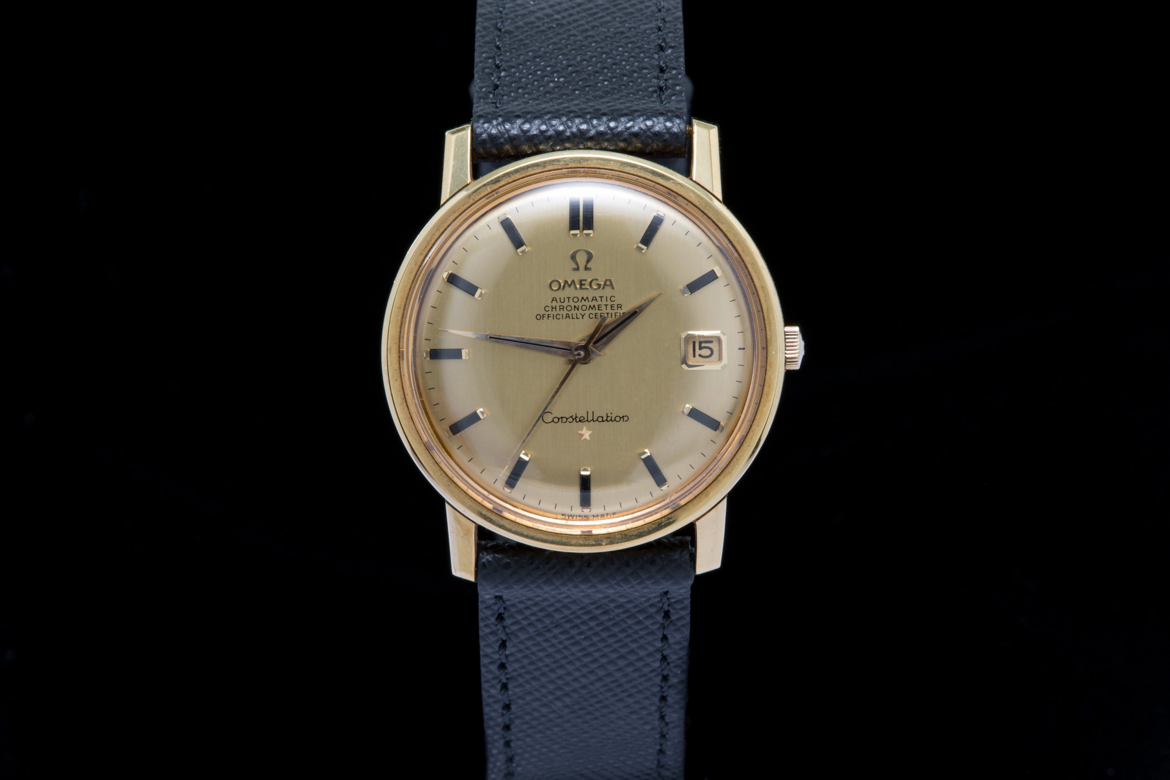 Omega Constellation 18K gold Jumbo Deluxe 