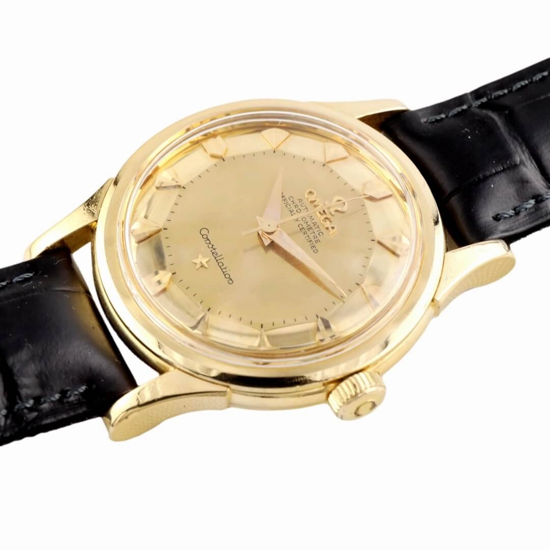 Omega Constellation 2852-53 "De Luxe", 18k Gold 1958