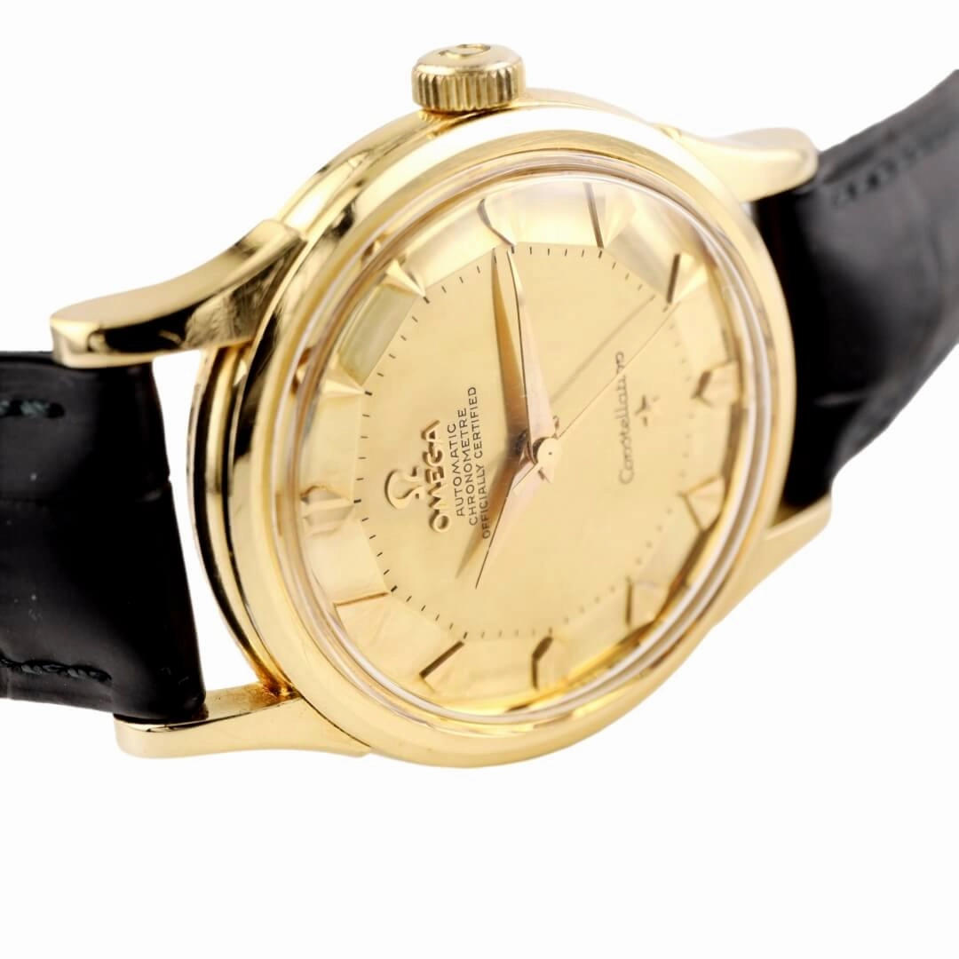 Omega Constellation 2852-53 "De Luxe", 18k Gold 1958