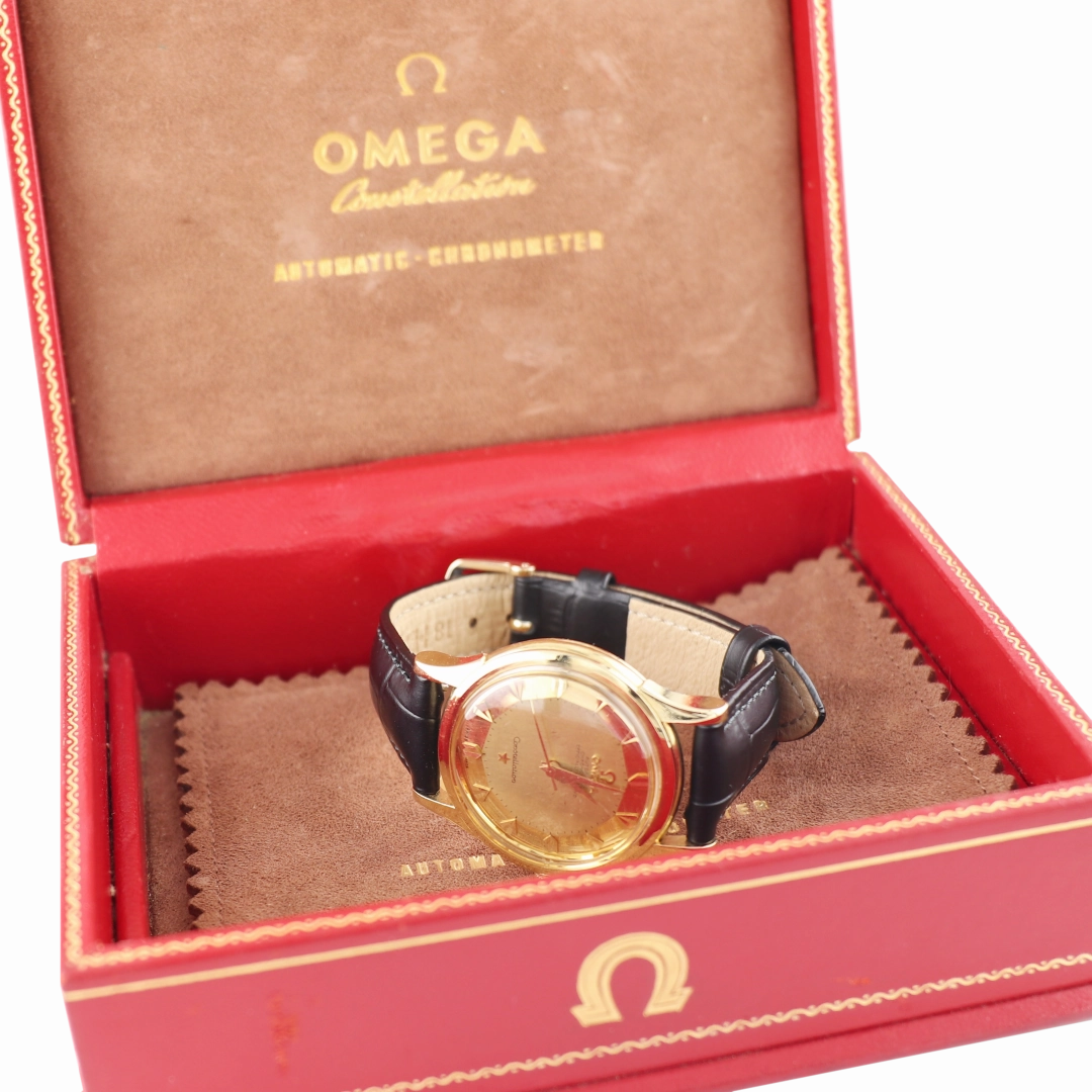 Omega Constellation 2852-53 "De Luxe", 18k Gold 1958