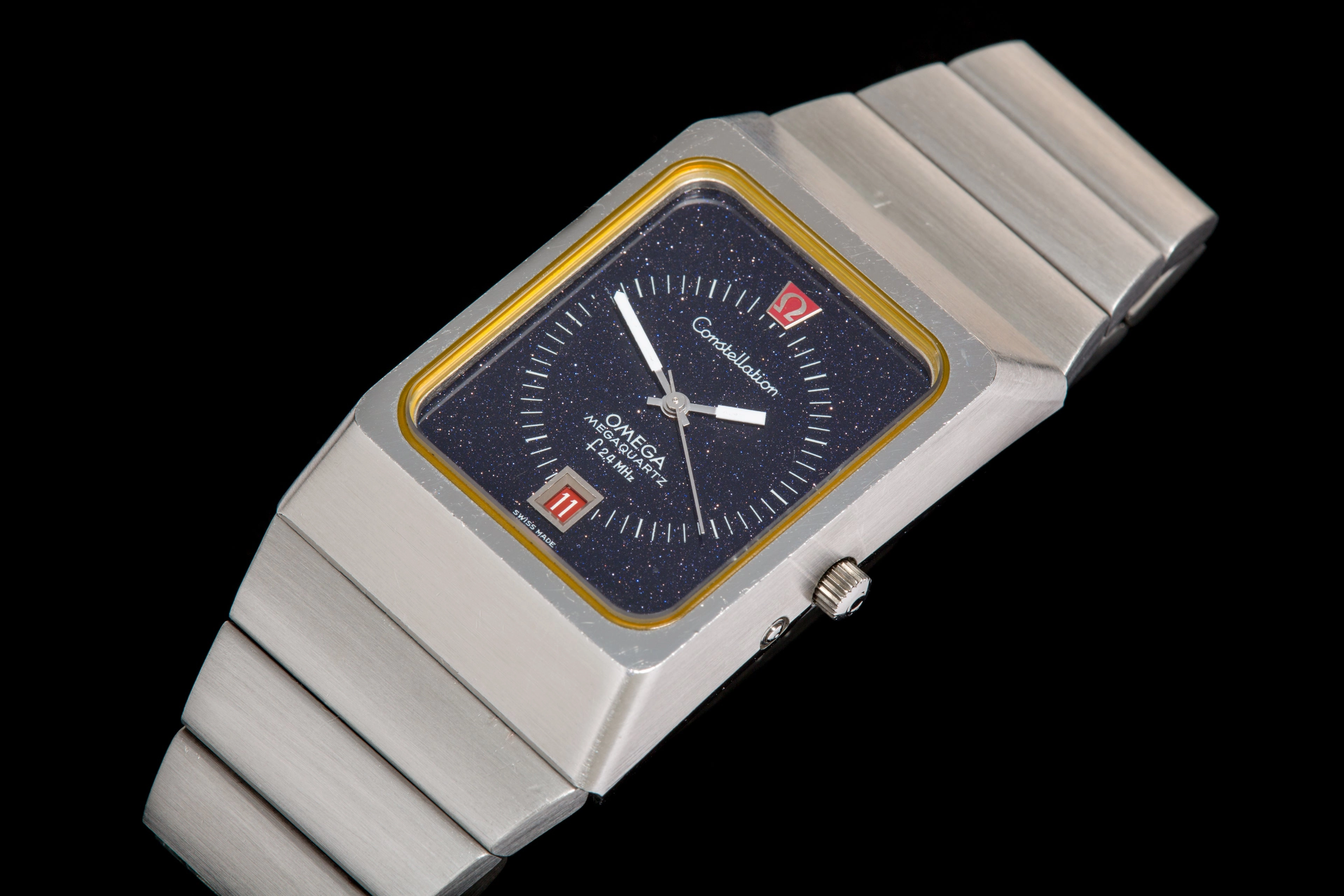 Omega constellation Mega quartz stardust