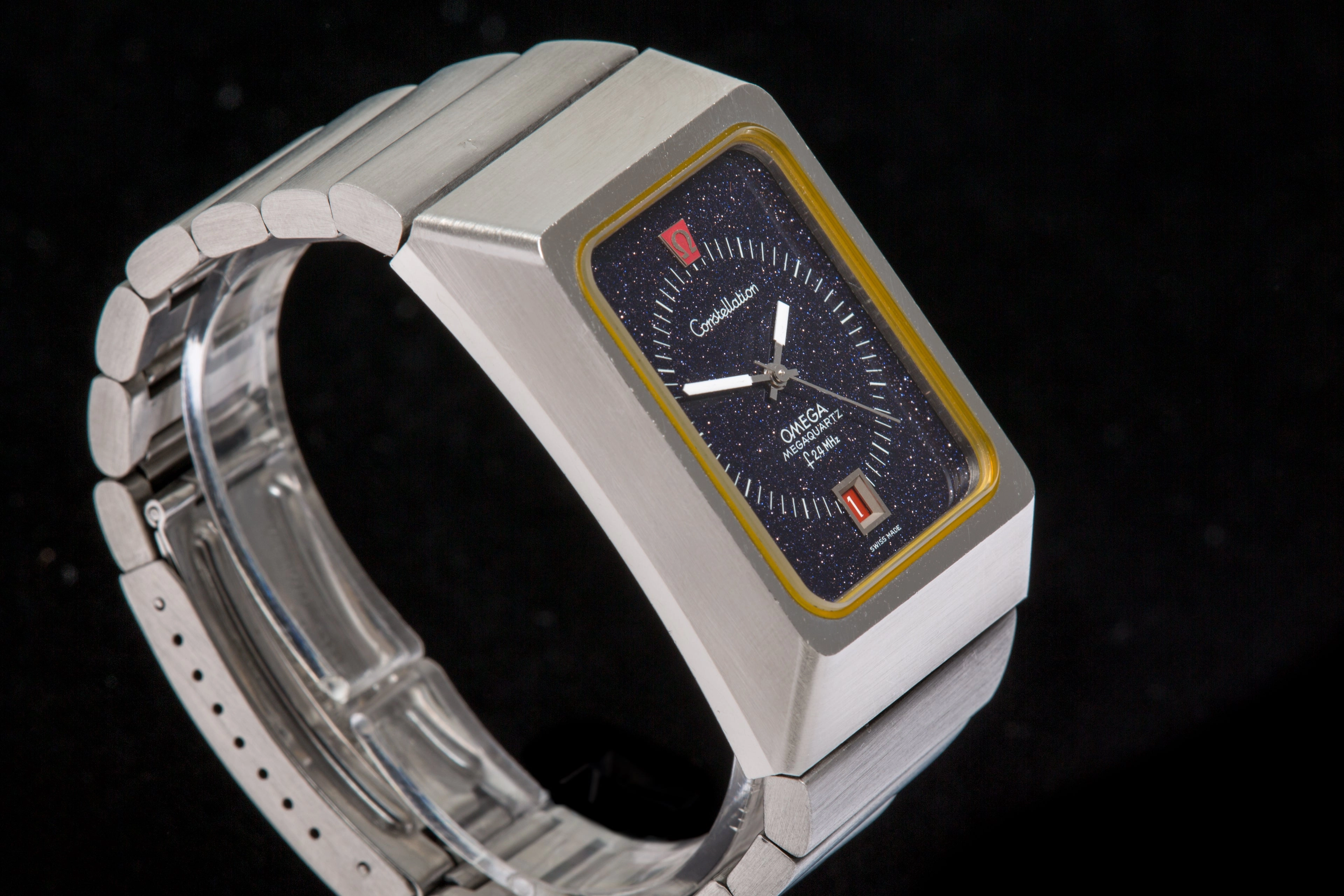 Omega constellation Mega quartz stardust