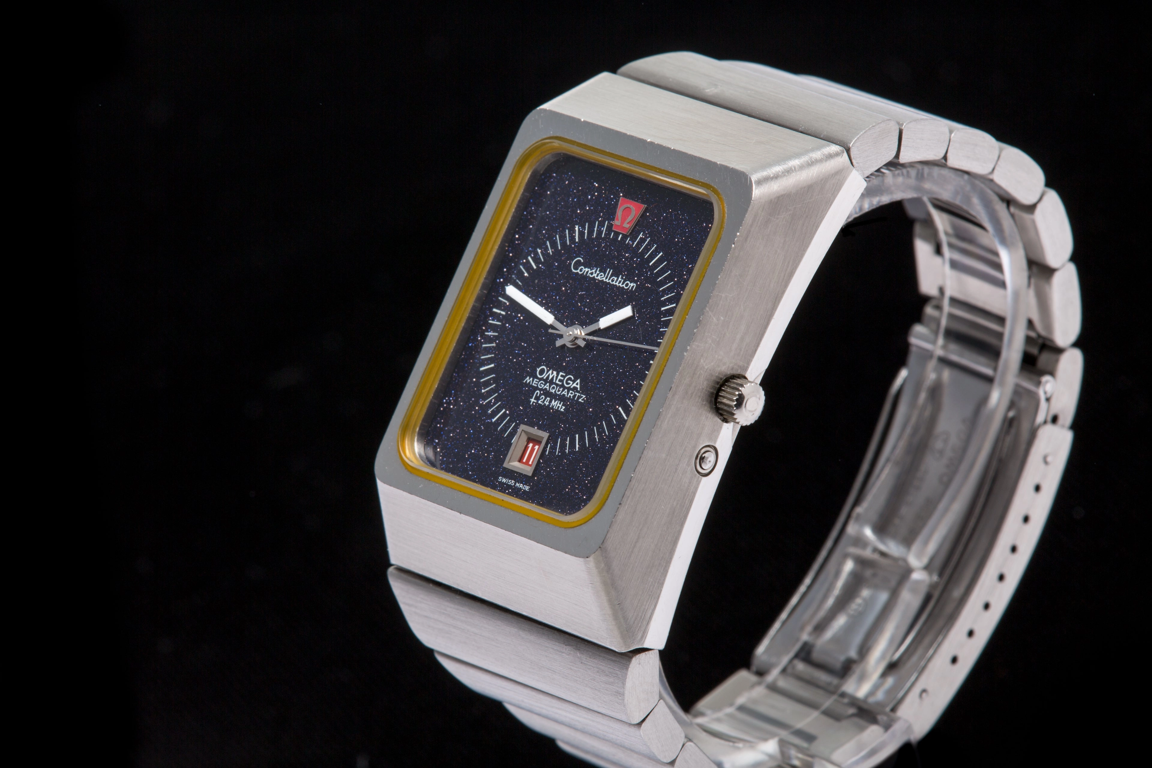 Omega constellation Mega quartz stardust