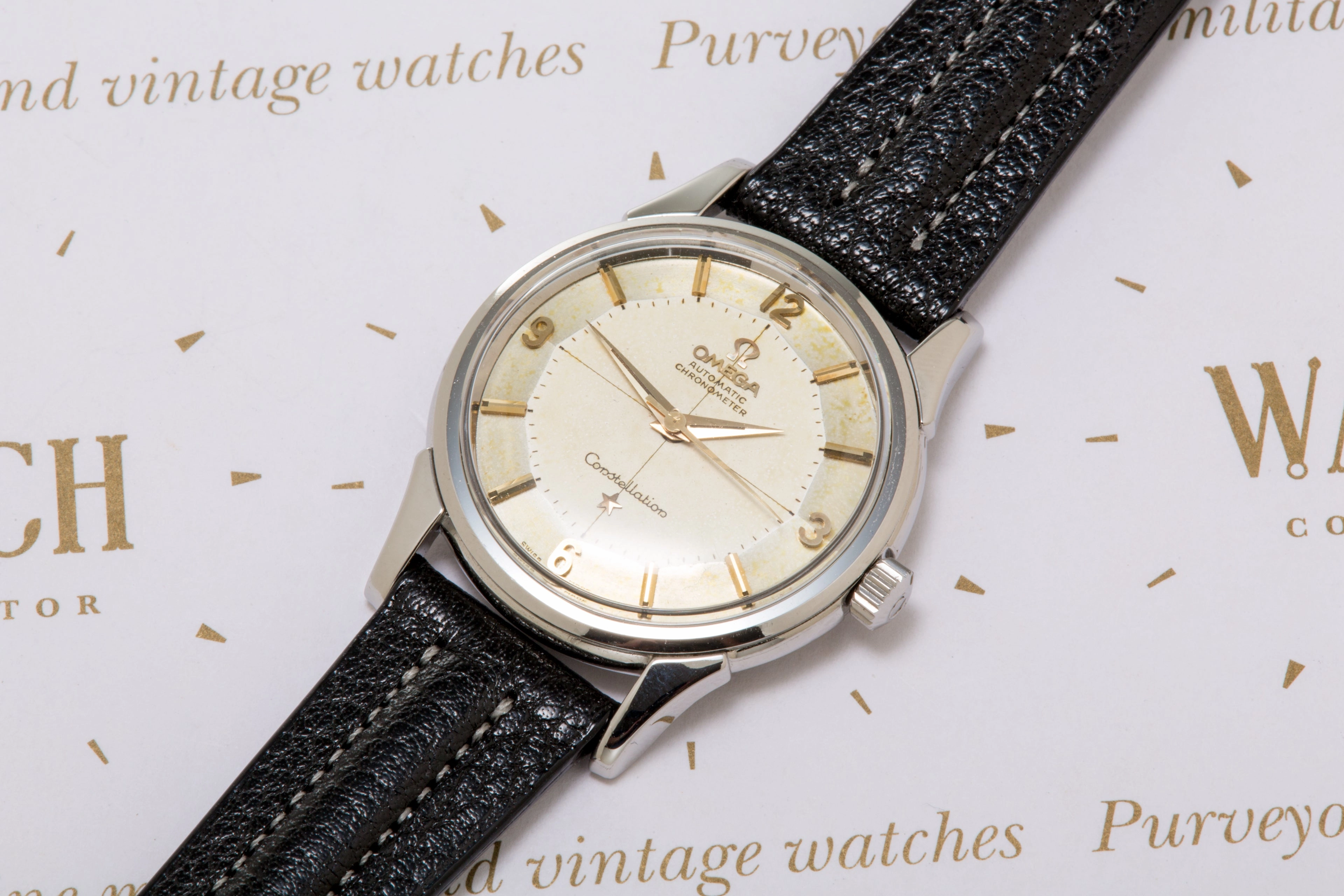 Omega Constellation Pie Pan