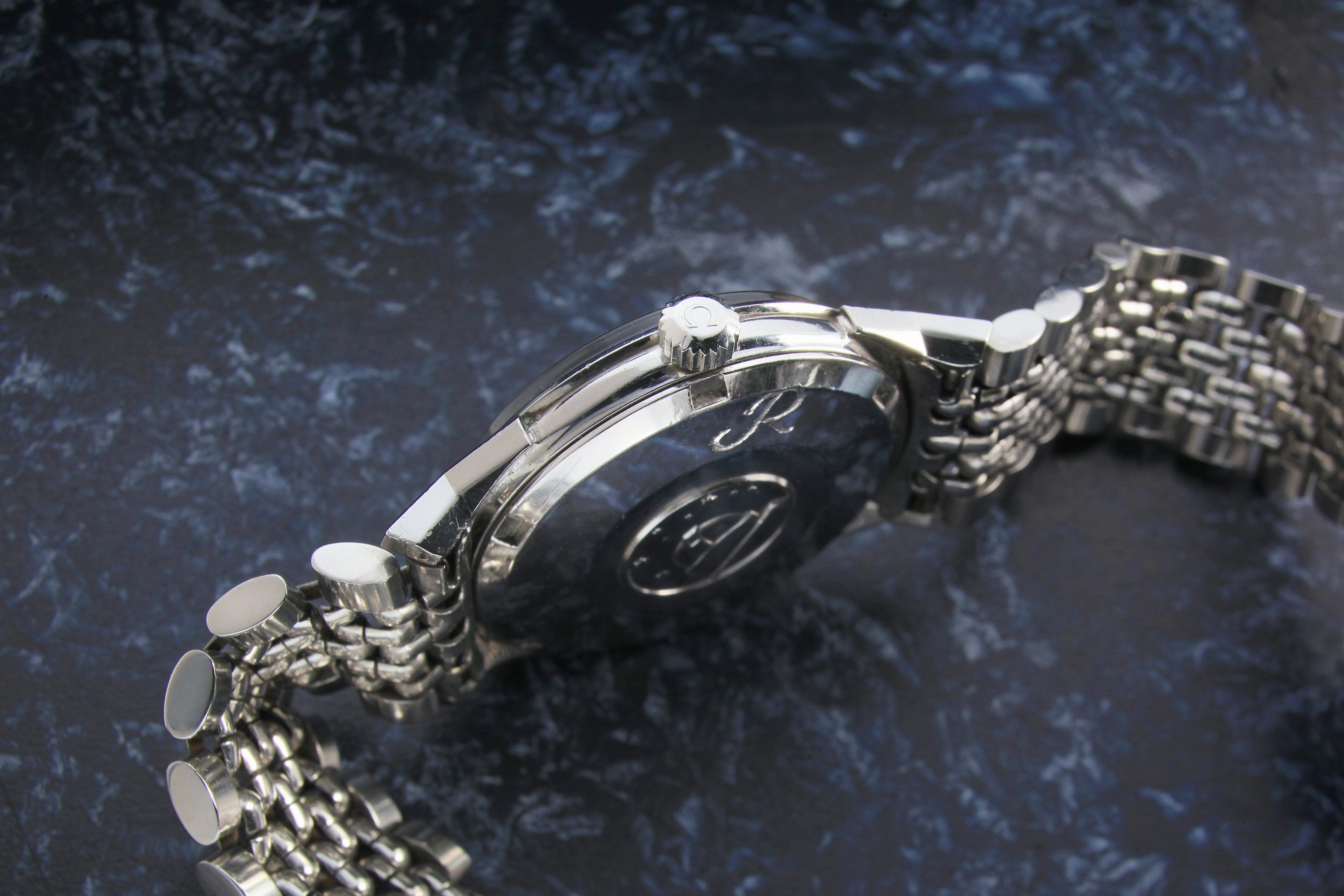 Omega Constellation pie pan sold