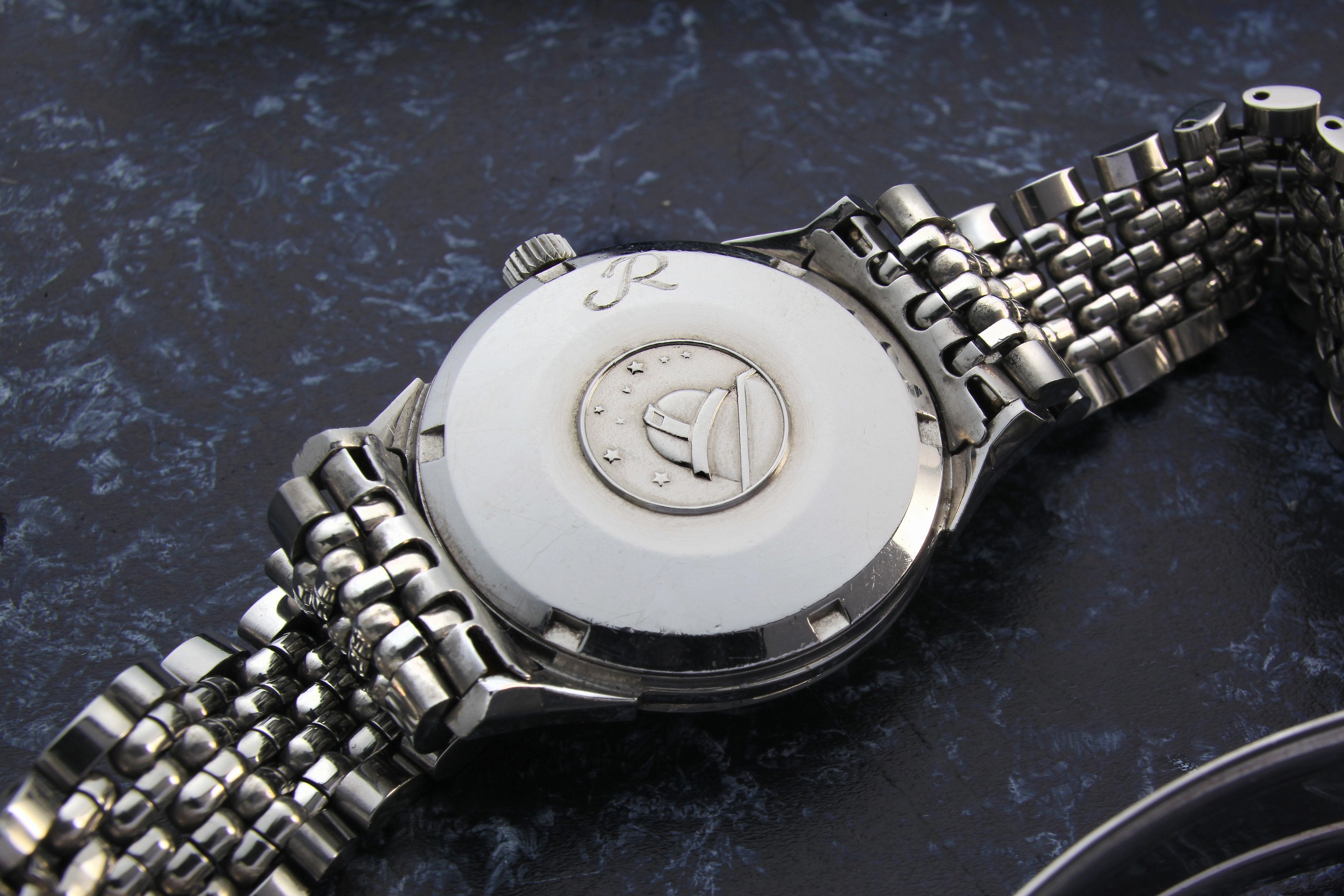 Omega Constellation pie pan sold