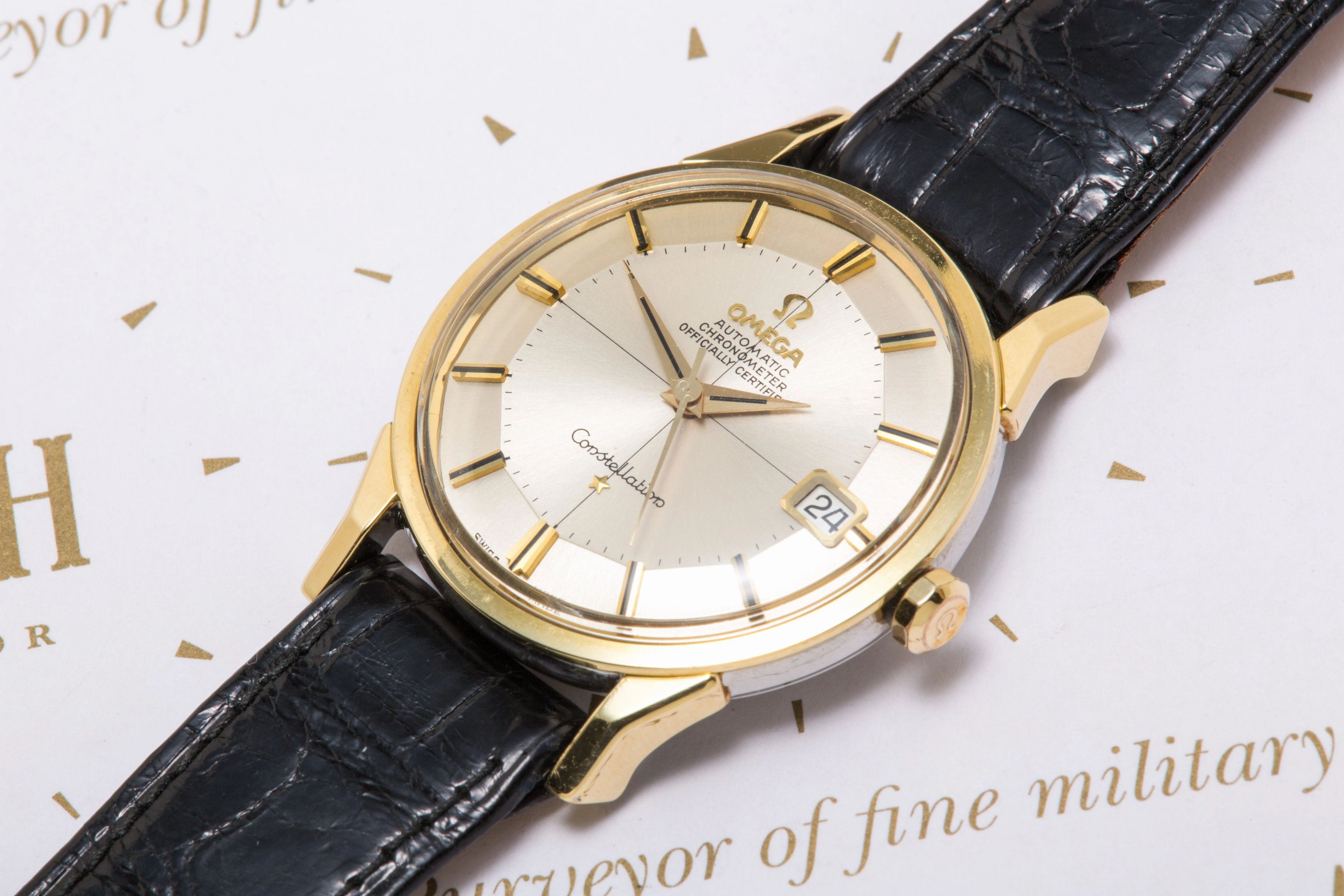 Omega Constellation pie pan SOLD