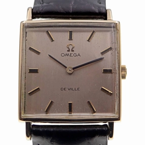 Omega De Ville 1115071, 9k Gold 1977 Men's Vintage Watch