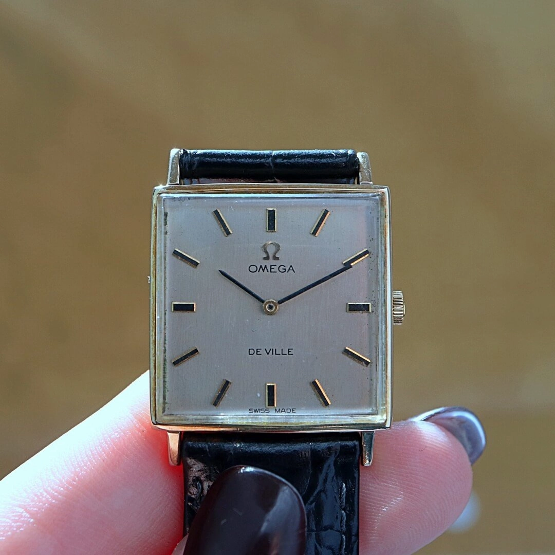 Omega De Ville 1115071, 9k Gold 1977 Men's Vintage Watch