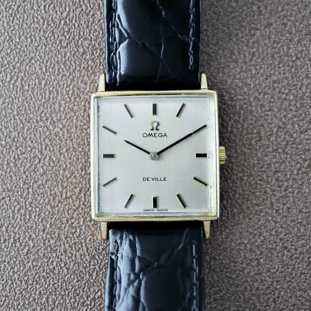 Omega De Ville 1115071, 9k Gold 1977 Men's Vintage Watch