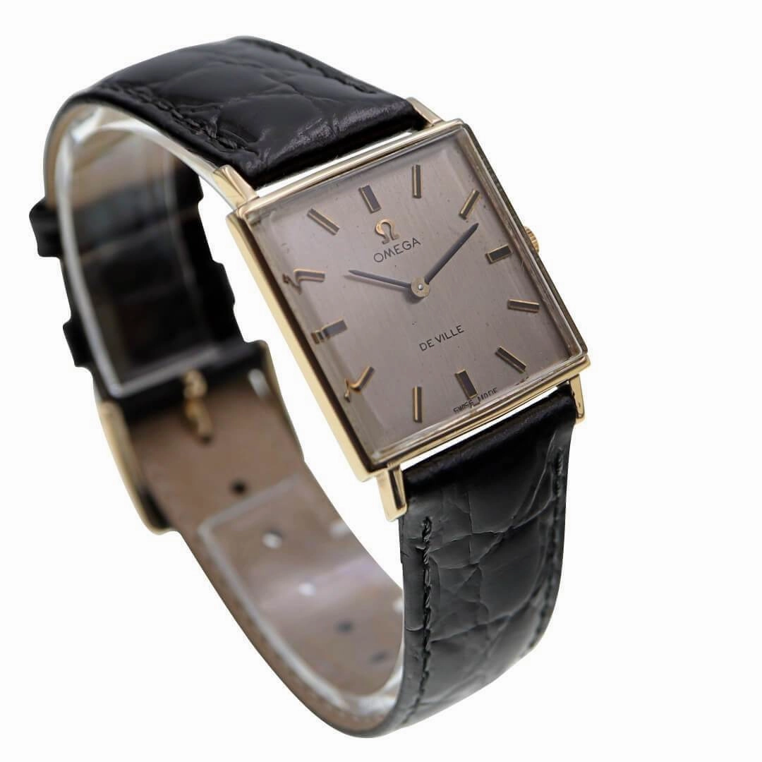 Omega De Ville 1115071, 9k Gold 1977 Men's Vintage Watch