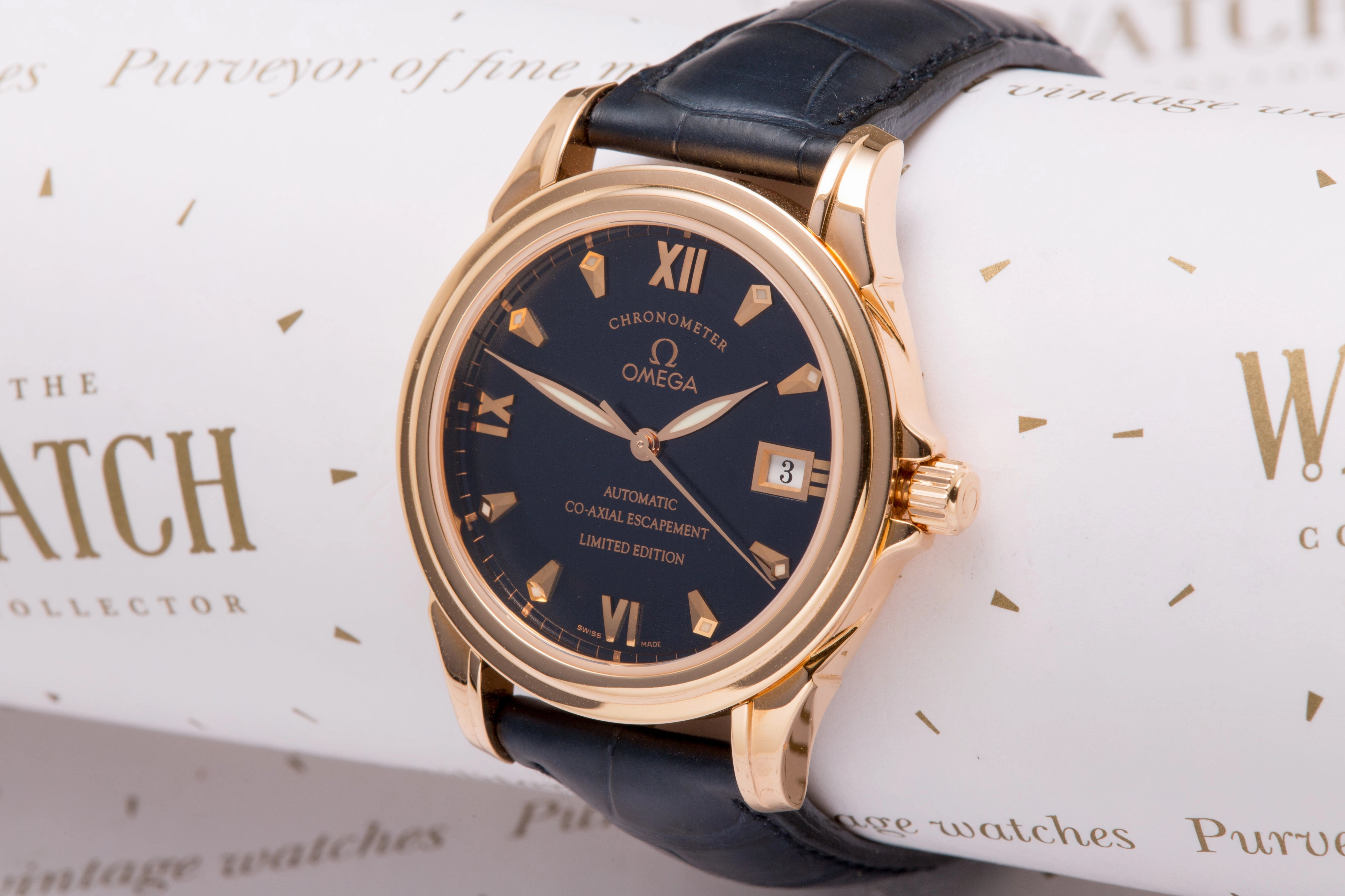 Omega De vIlle Co Axial Ltd edition SOLD