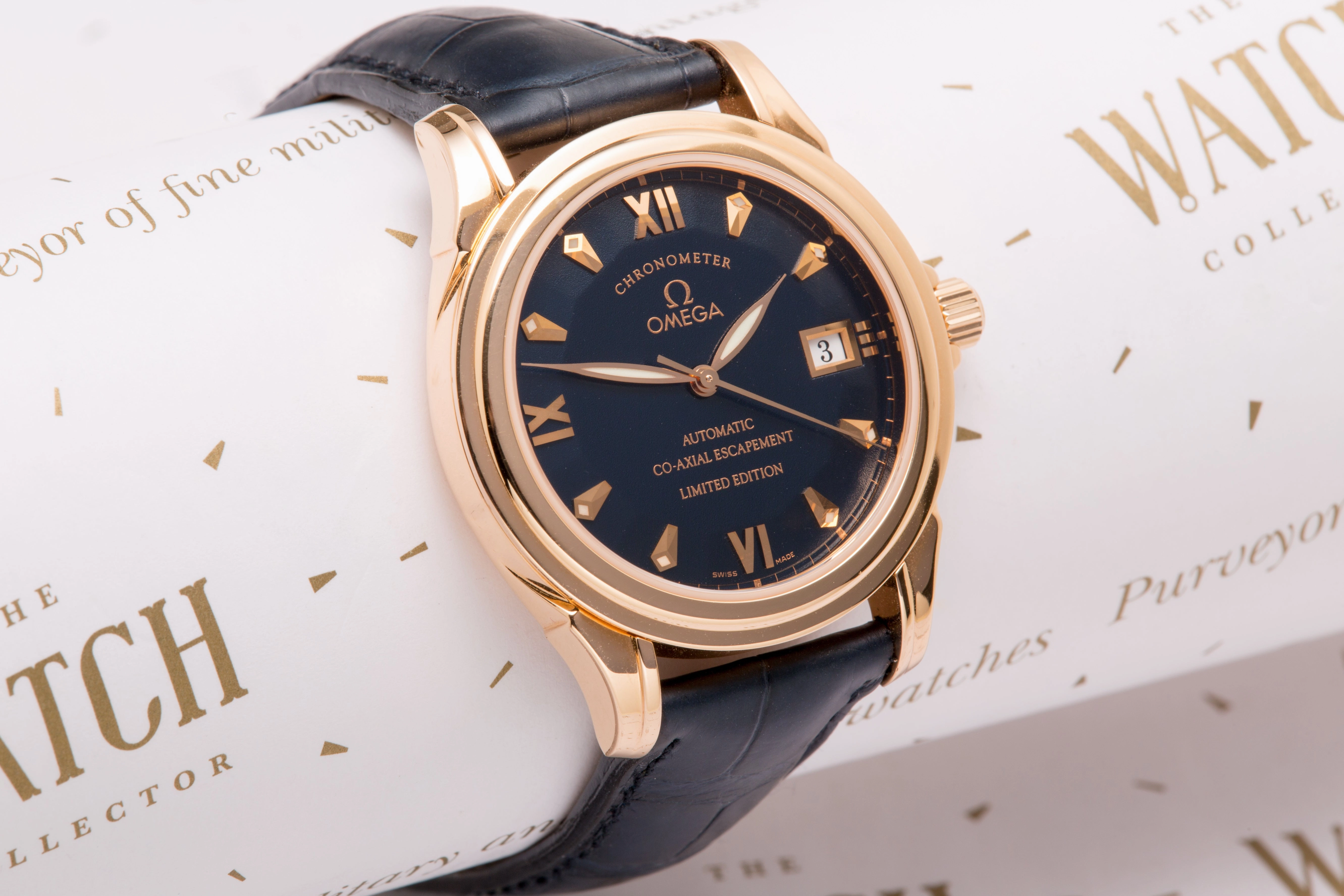 Omega De vIlle Co Axial Ltd edition SOLD