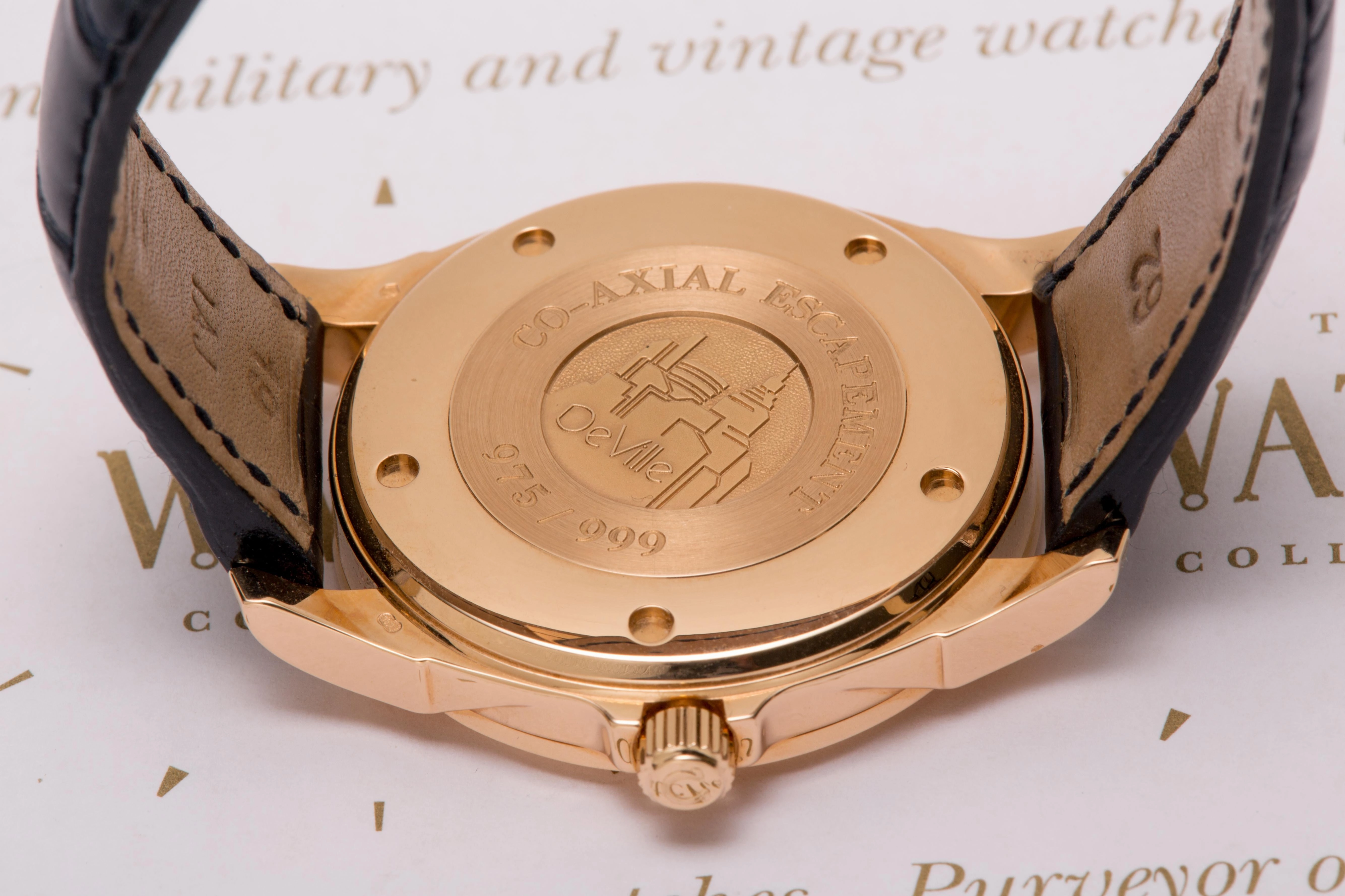 Omega De vIlle Co Axial Ltd edition SOLD