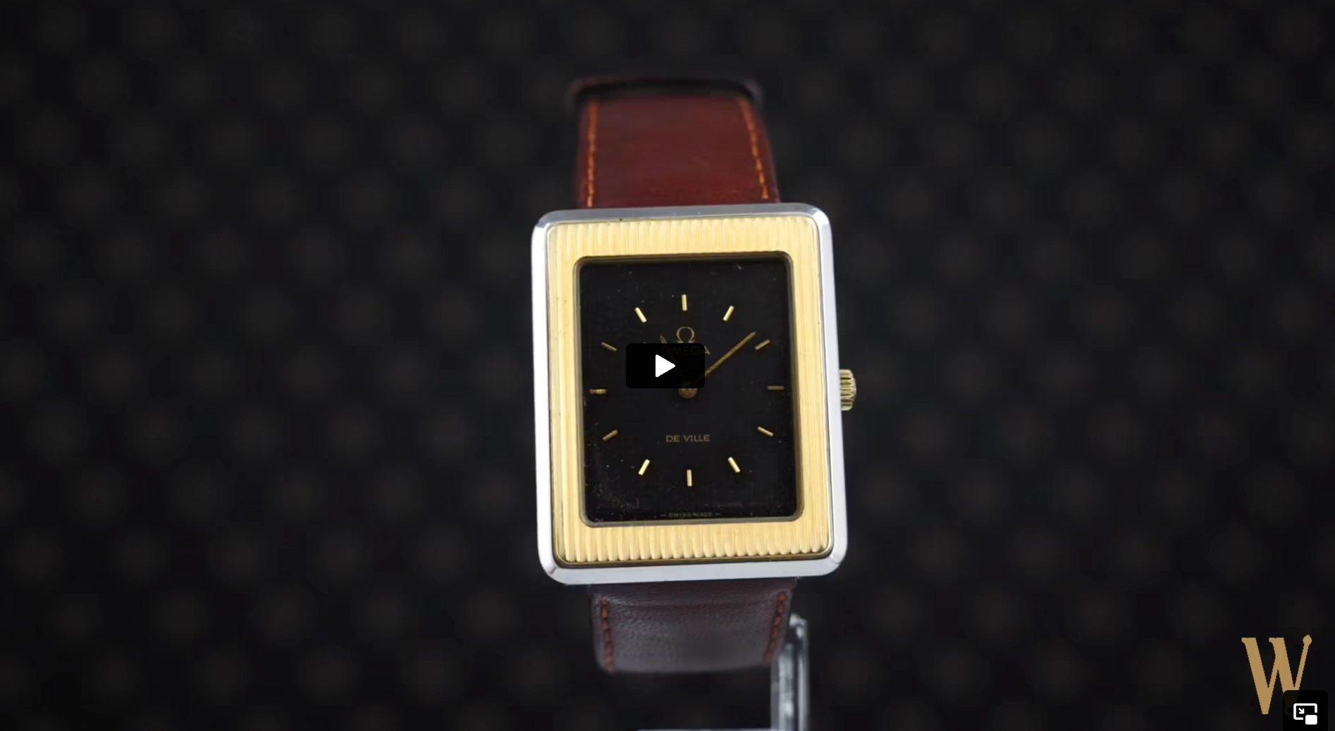 Omega De Ville Pave Dor