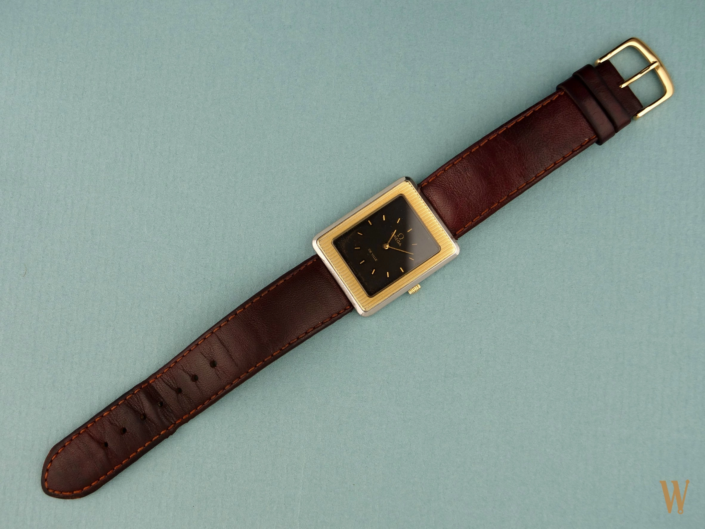 Omega De Ville Pave Dor