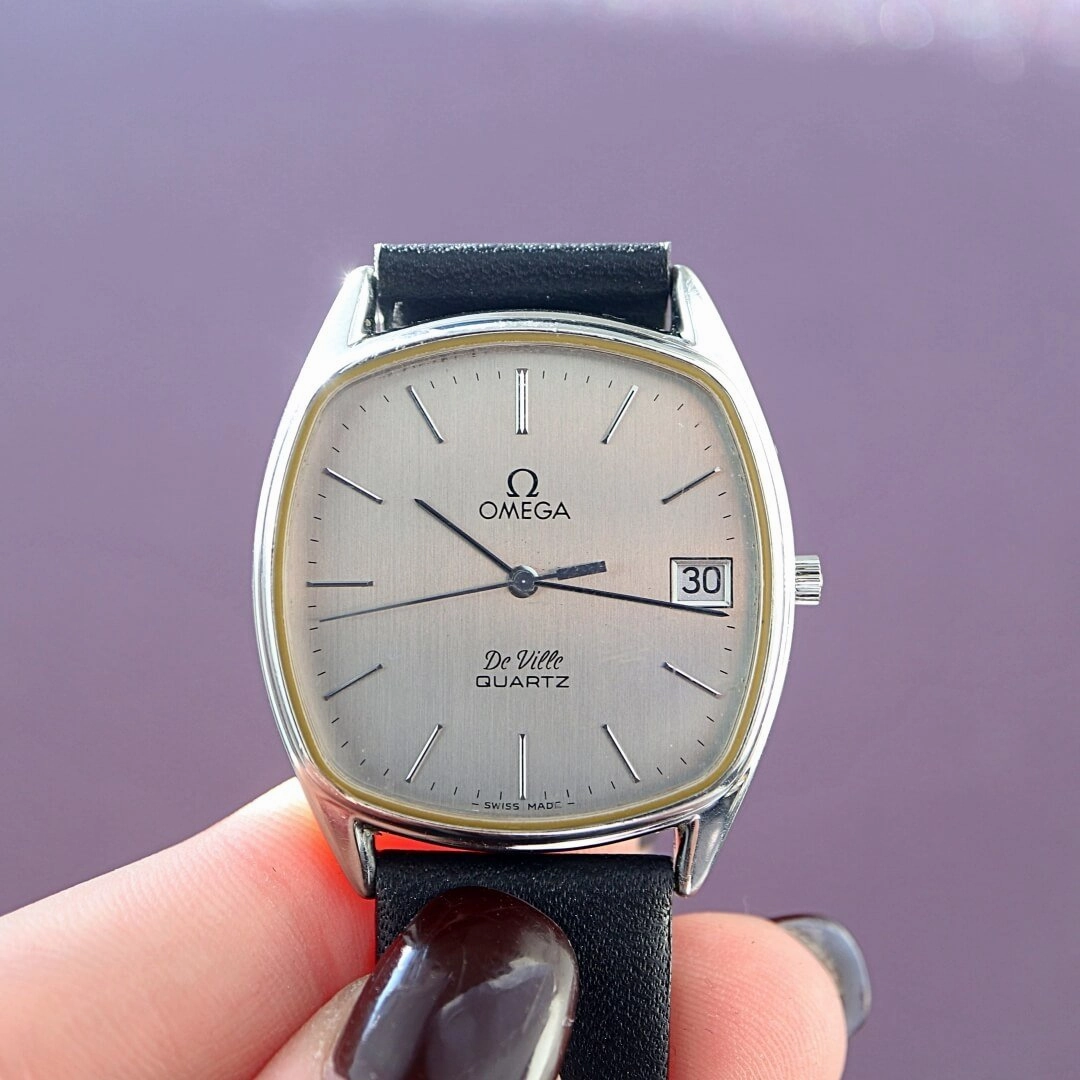 Omega De Ville Quartz "Ligne Douce" 196.0206, 1983