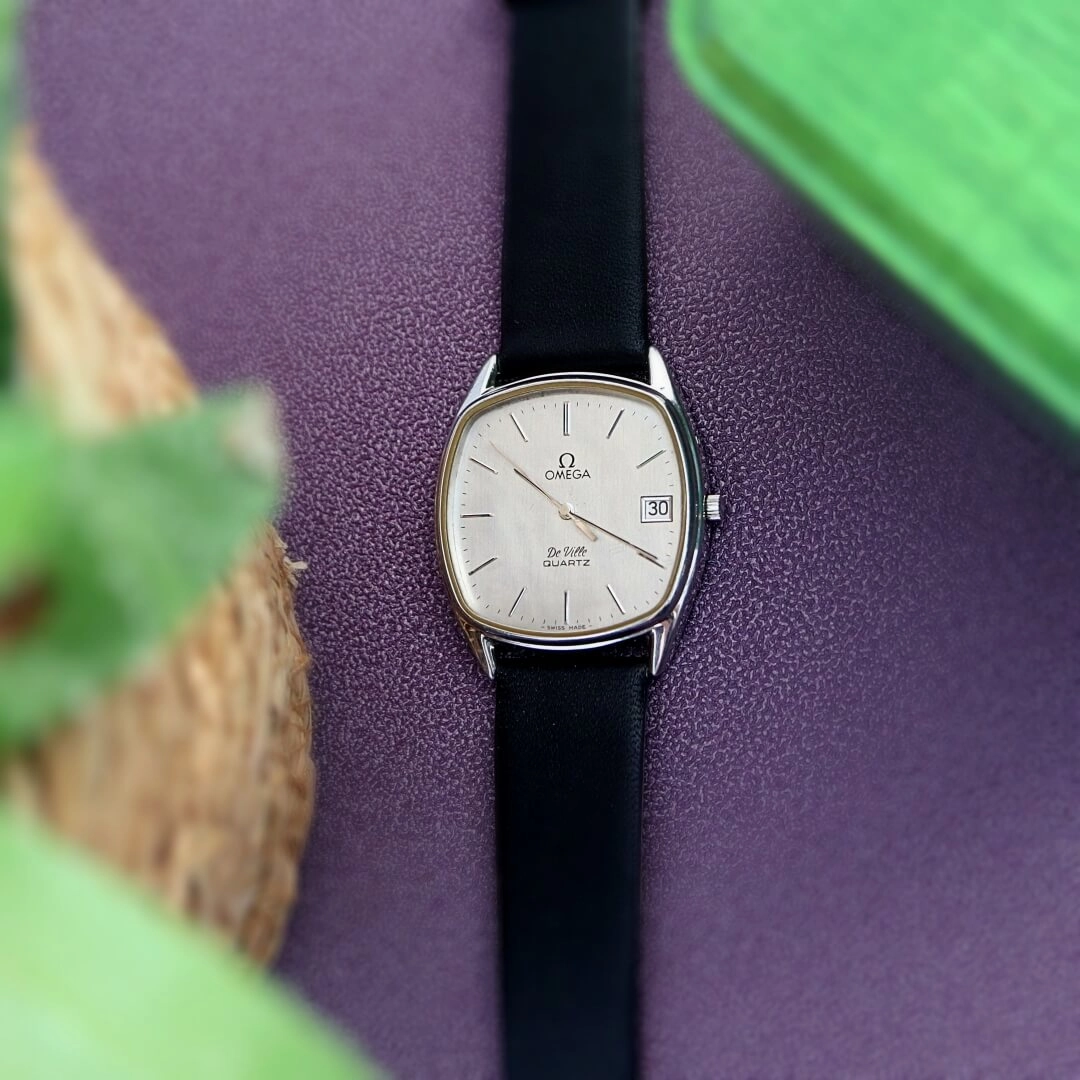 Omega De Ville Quartz "Ligne Douce" 196.0206, 1983