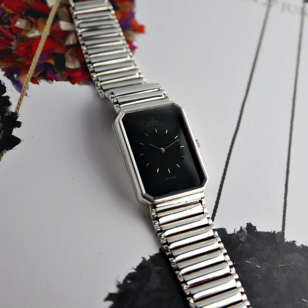 Omega De Ville Ref.8400, 1975 Silver Vintage Watch