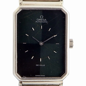 Omega De Ville Ref.8400, 1975 Silver Vintage Watch