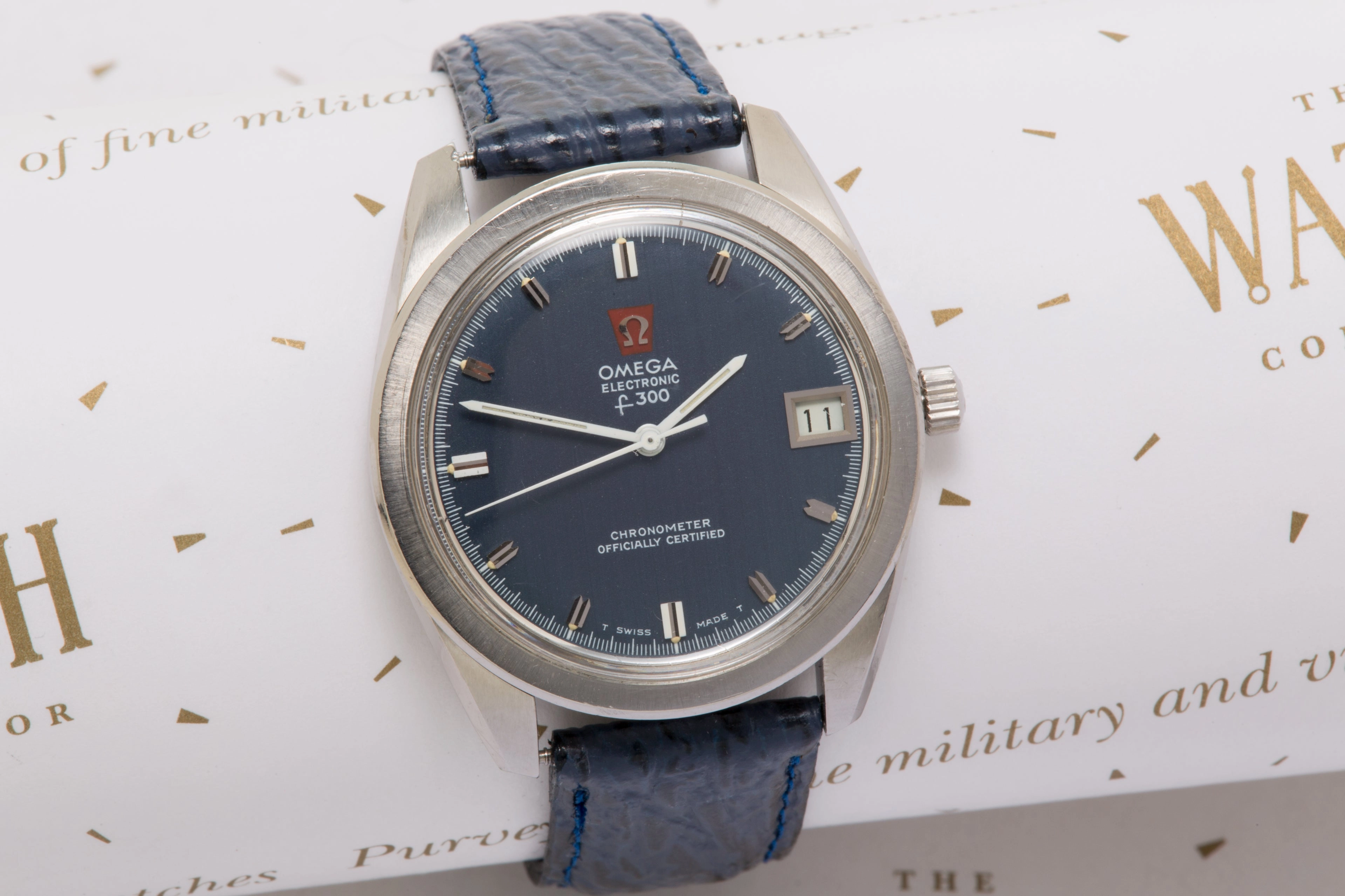 Omega f300 chronometer