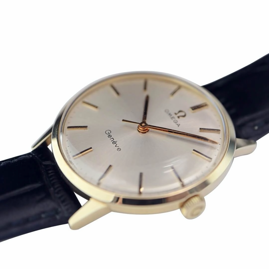 Omega Geneve 131.041 14k Gold, 1973 Men's Vintage Watch