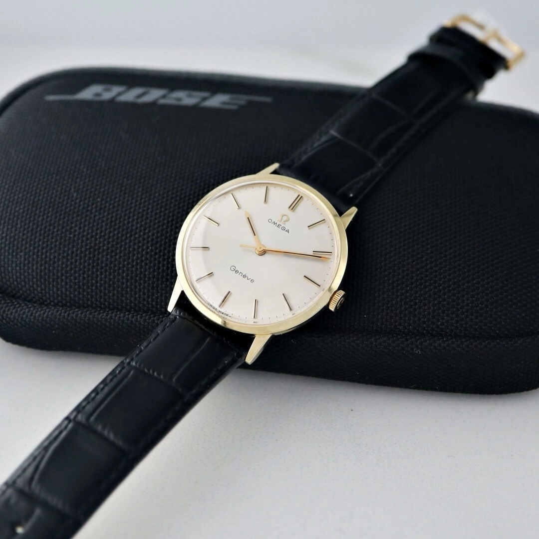 Omega Geneve 131.041 14k Gold, 1973 Men's Vintage Watch