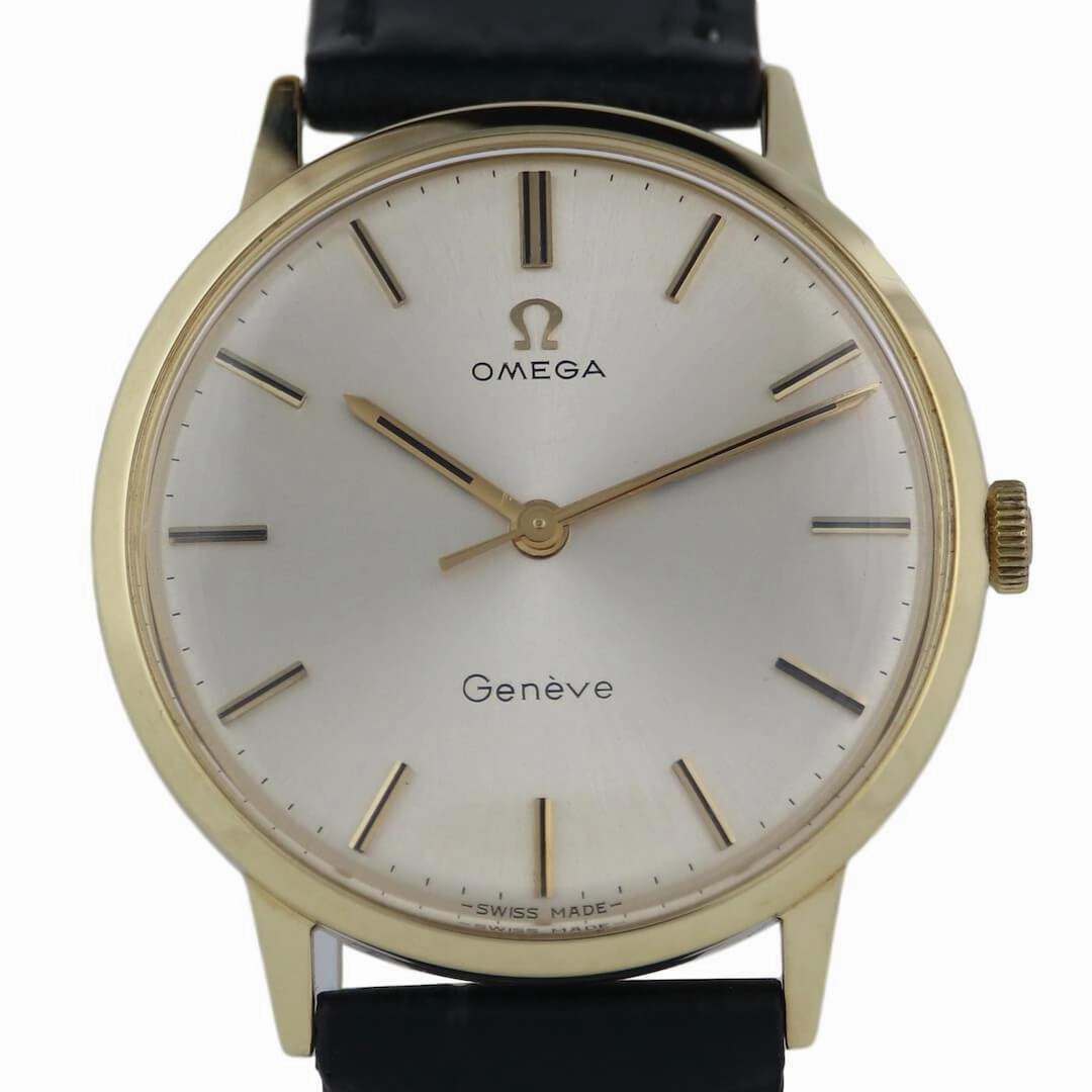 Omega Geneve 131.041 14k Gold, 1973 Men's Vintage Watch