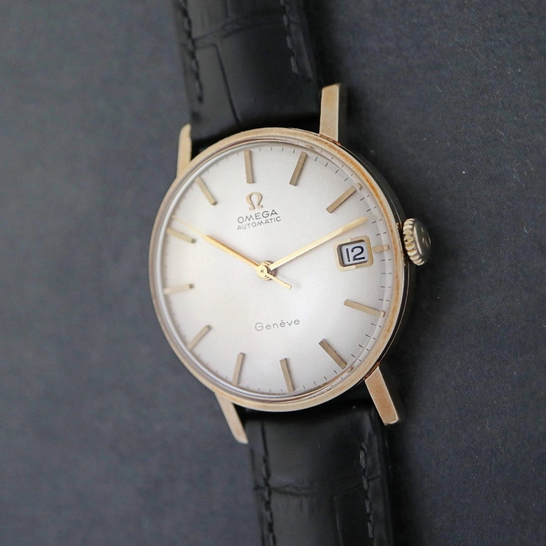 Omega Geneve 162.5002 9k Gold, 1963