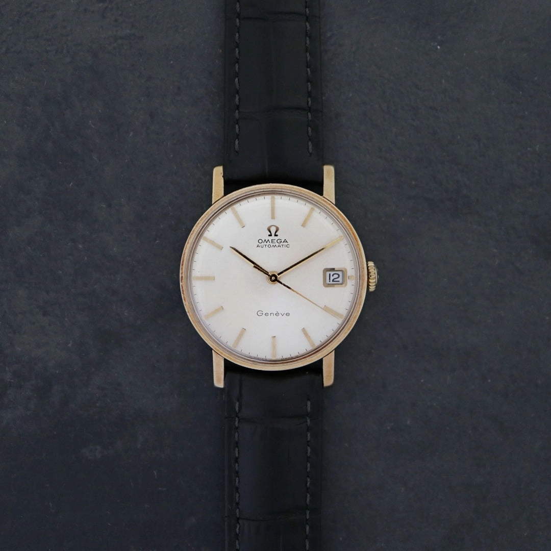 Omega Geneve 162.5002 9k Gold, 1963