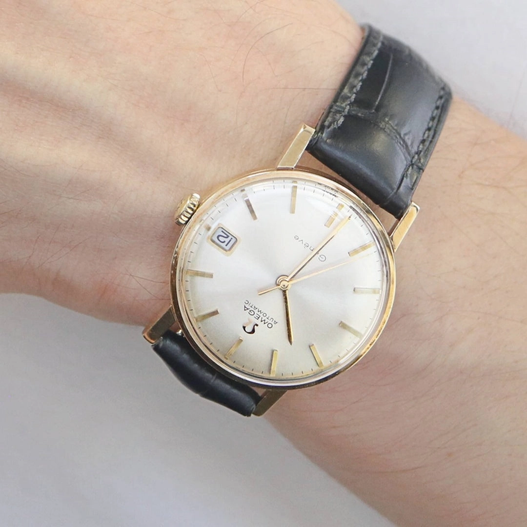 Omega Geneve 162.5002 9k Gold, 1963
