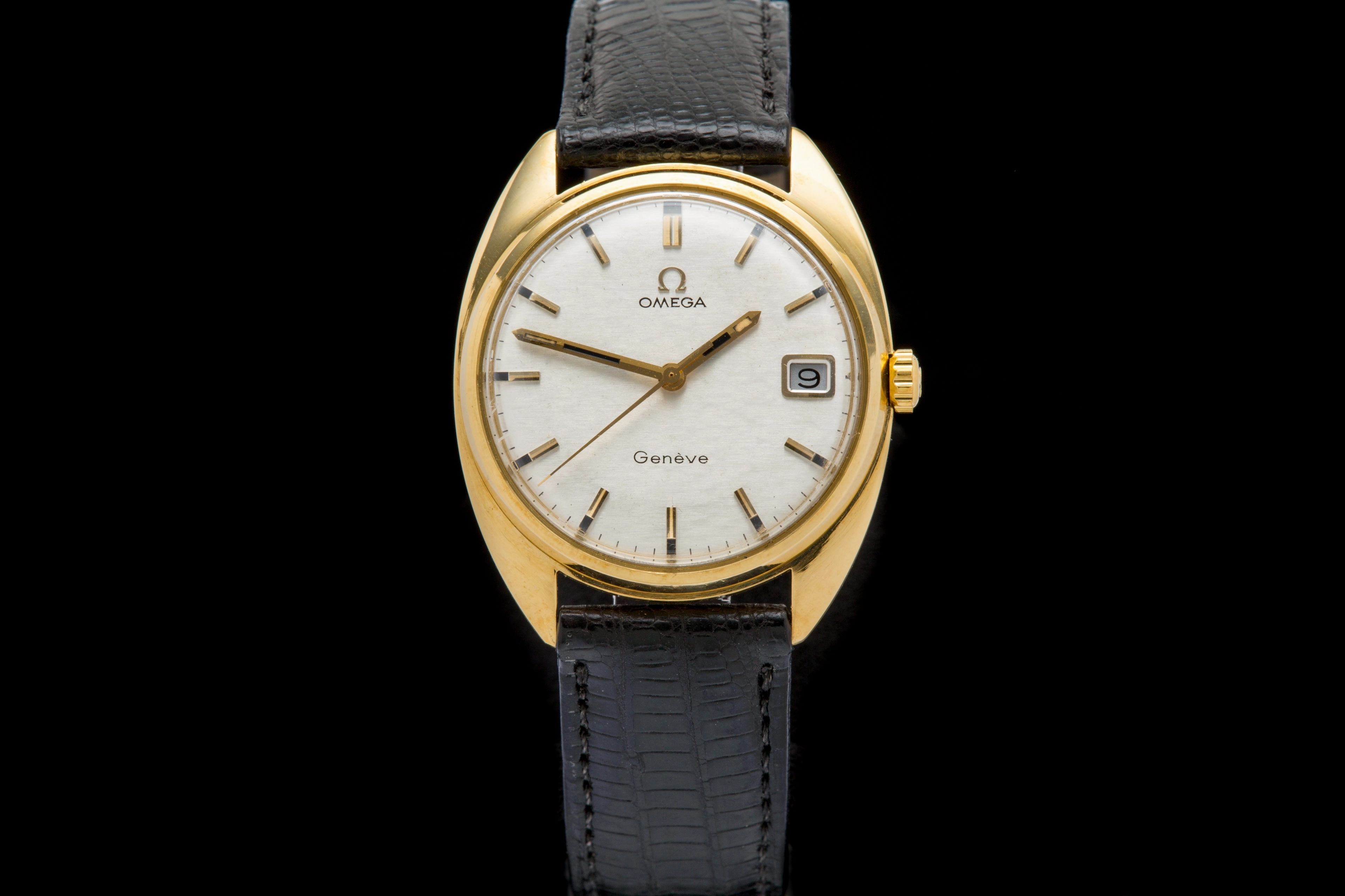 Omega Geneve 18ct gold
