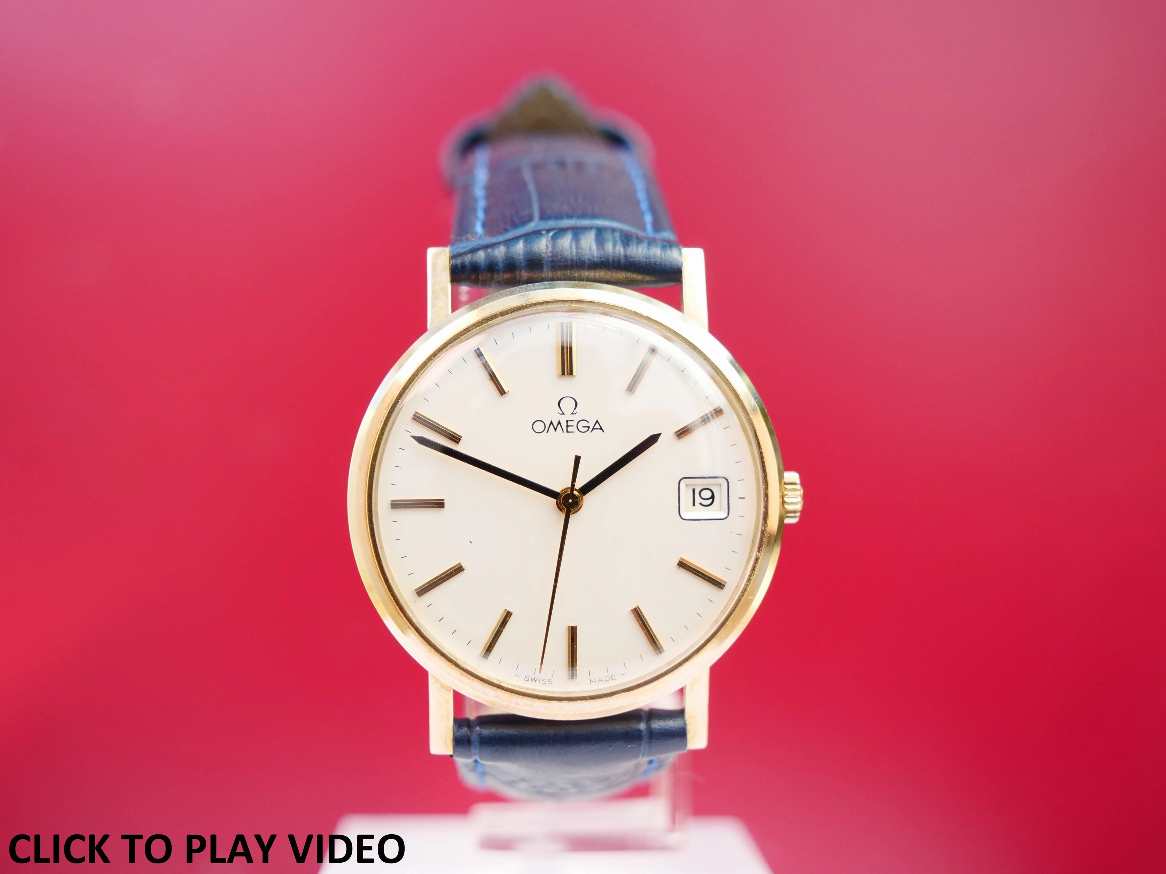 Omega Geneve 9ct gold