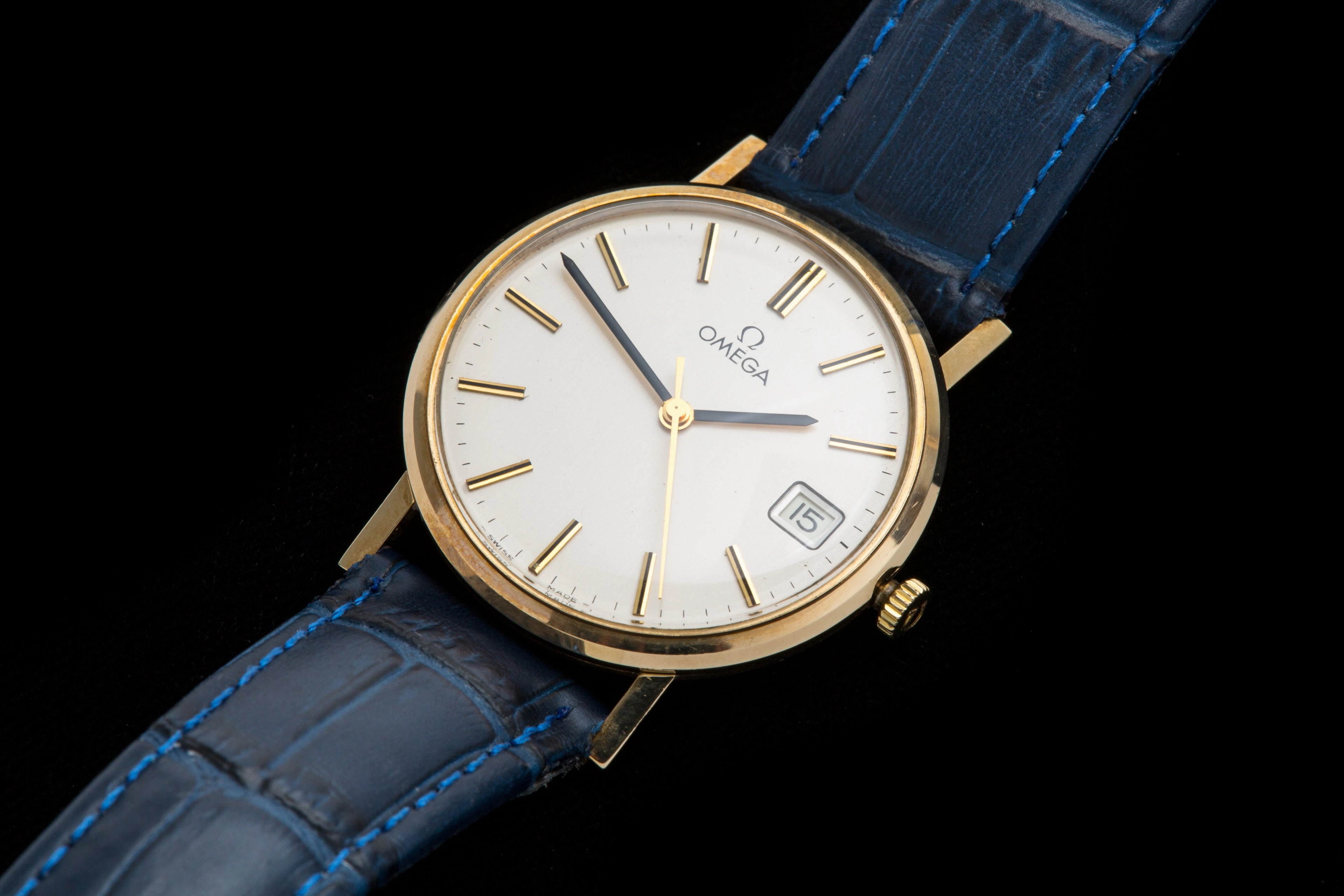 Omega Geneve 9ct gold