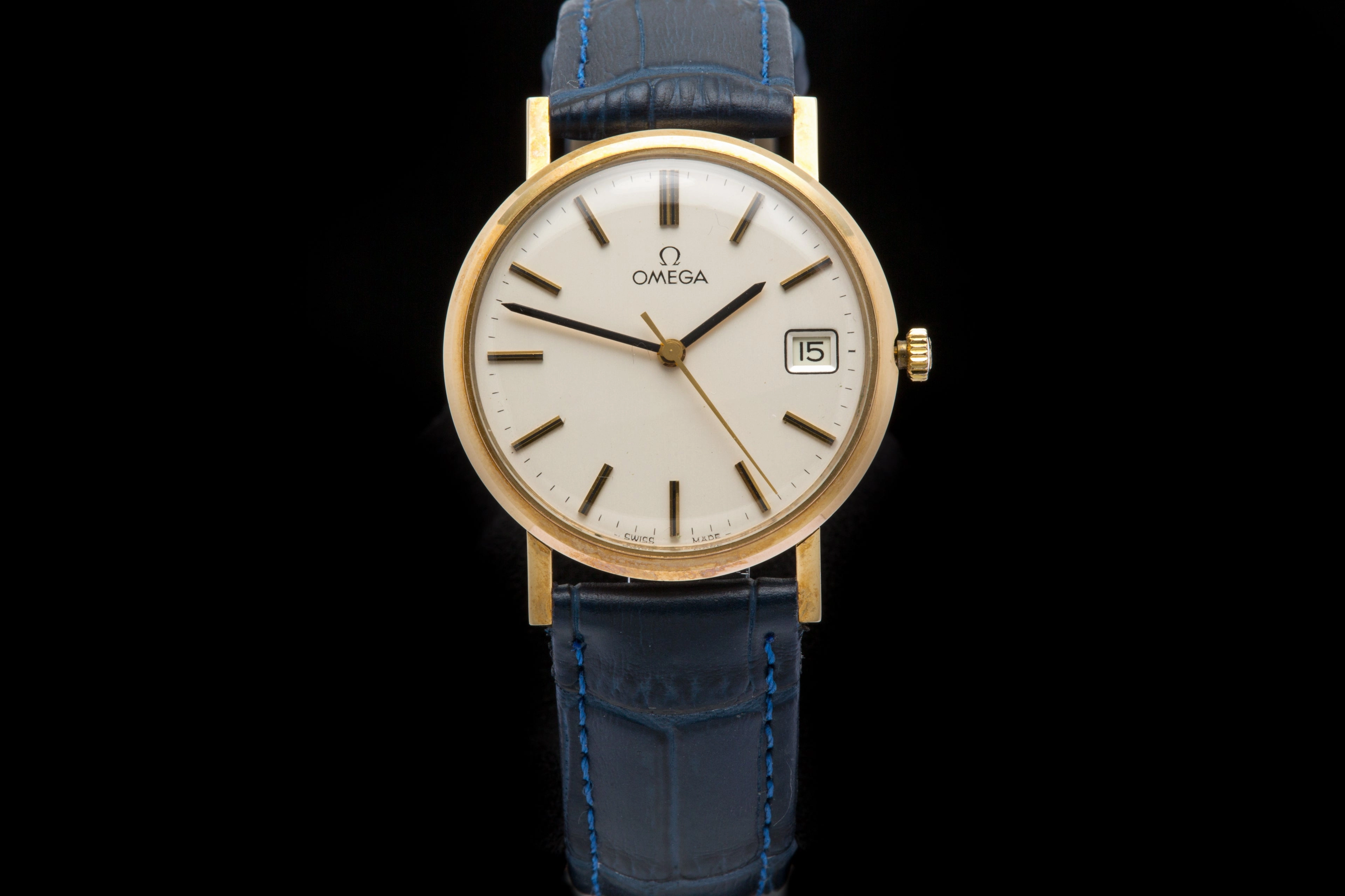 Omega Geneve 9ct gold