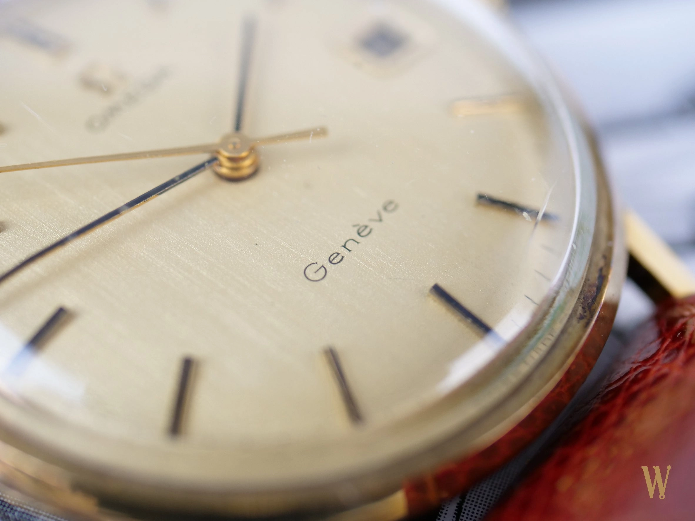 Omega Genve Solid Gold