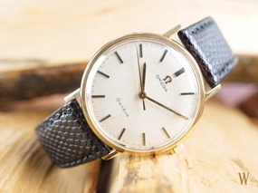 Omega Genve Solid gold Dress Watch