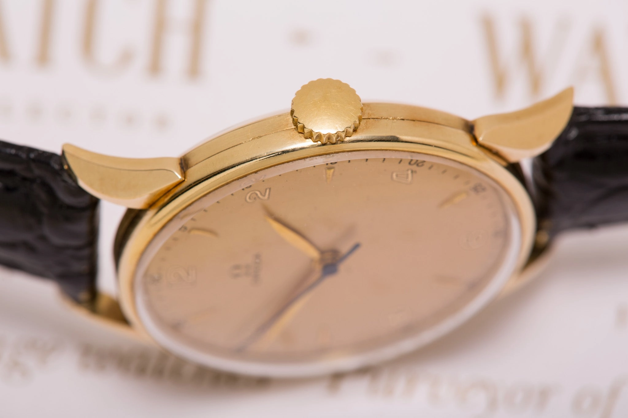 Omega Jumbo 30T2 14K solid gold
