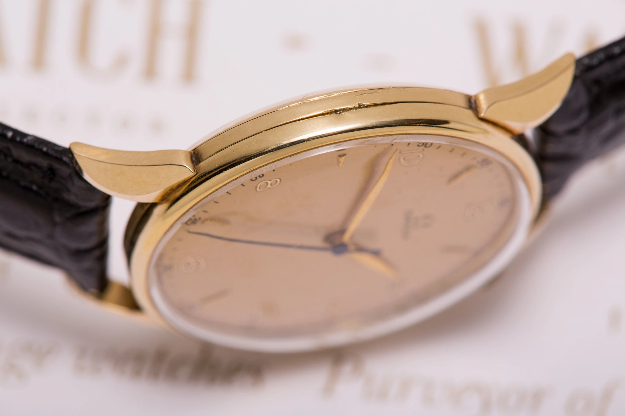 Omega Jumbo 30T2 14K solid gold