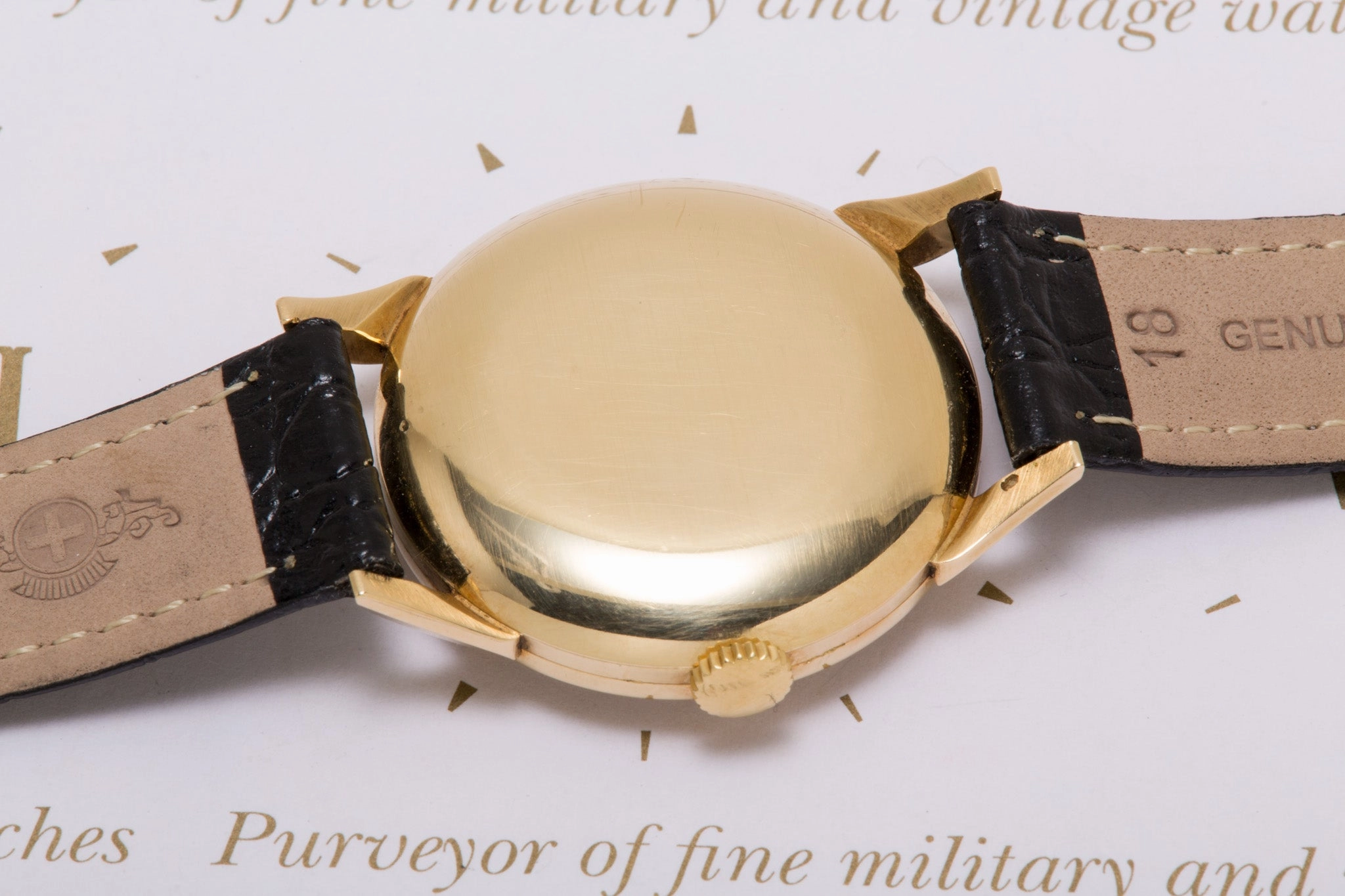 Omega Jumbo 30T2 14K solid gold