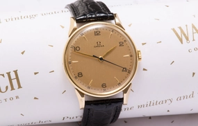 Omega Jumbo 30T2 14K solid gold