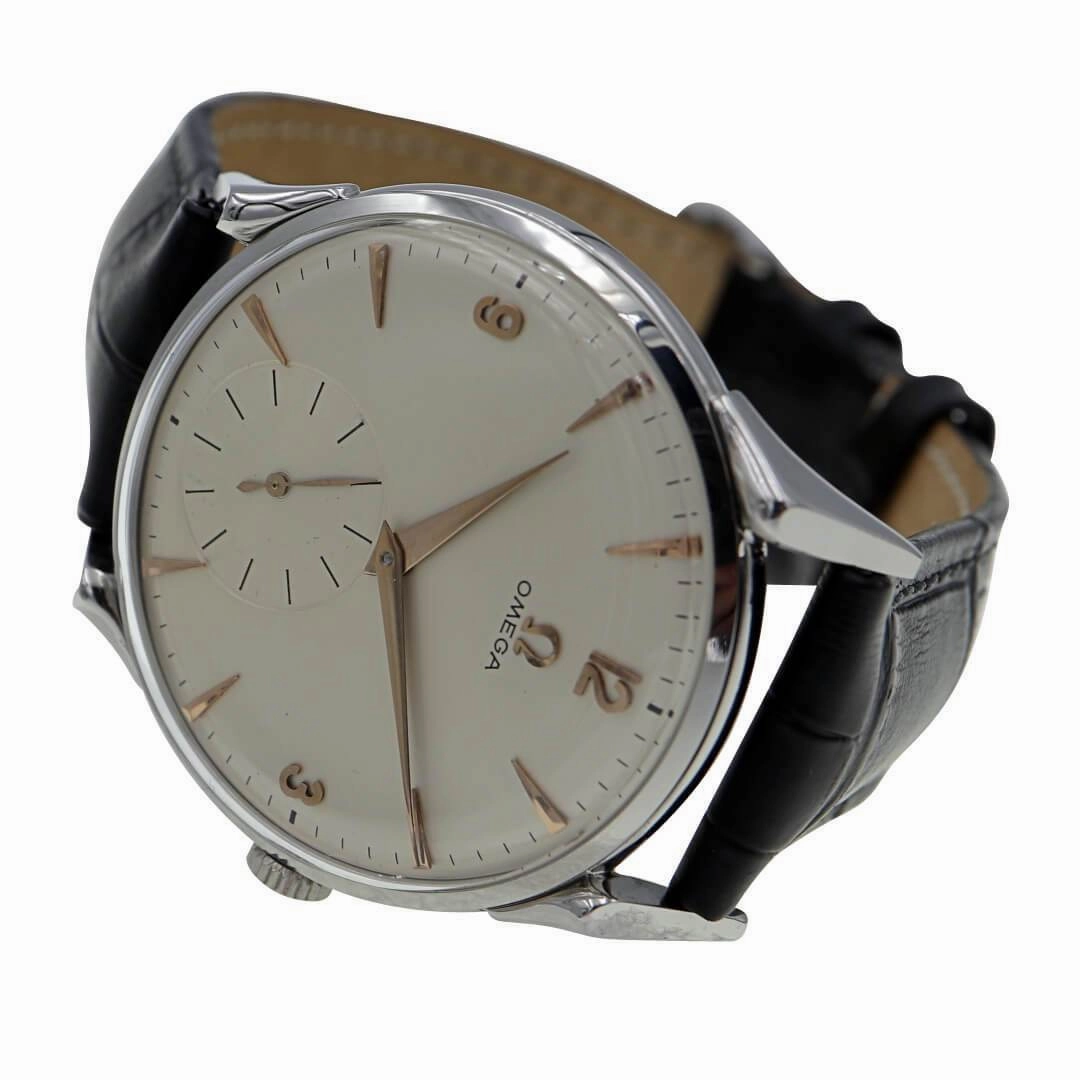 Omega Jumbo Ref. 2603-11 Grasshopper Lugs, Year 1954 Men's Vintage Watch